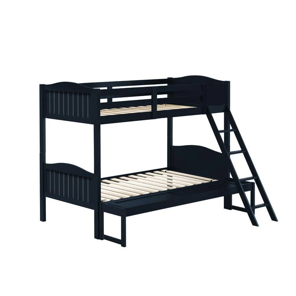 Littleton - Twin Over Full Bunk Bed - 64 - Wood - Blue - Image 3