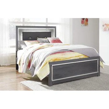 Lodanna - Gray - Full Panel Footboard