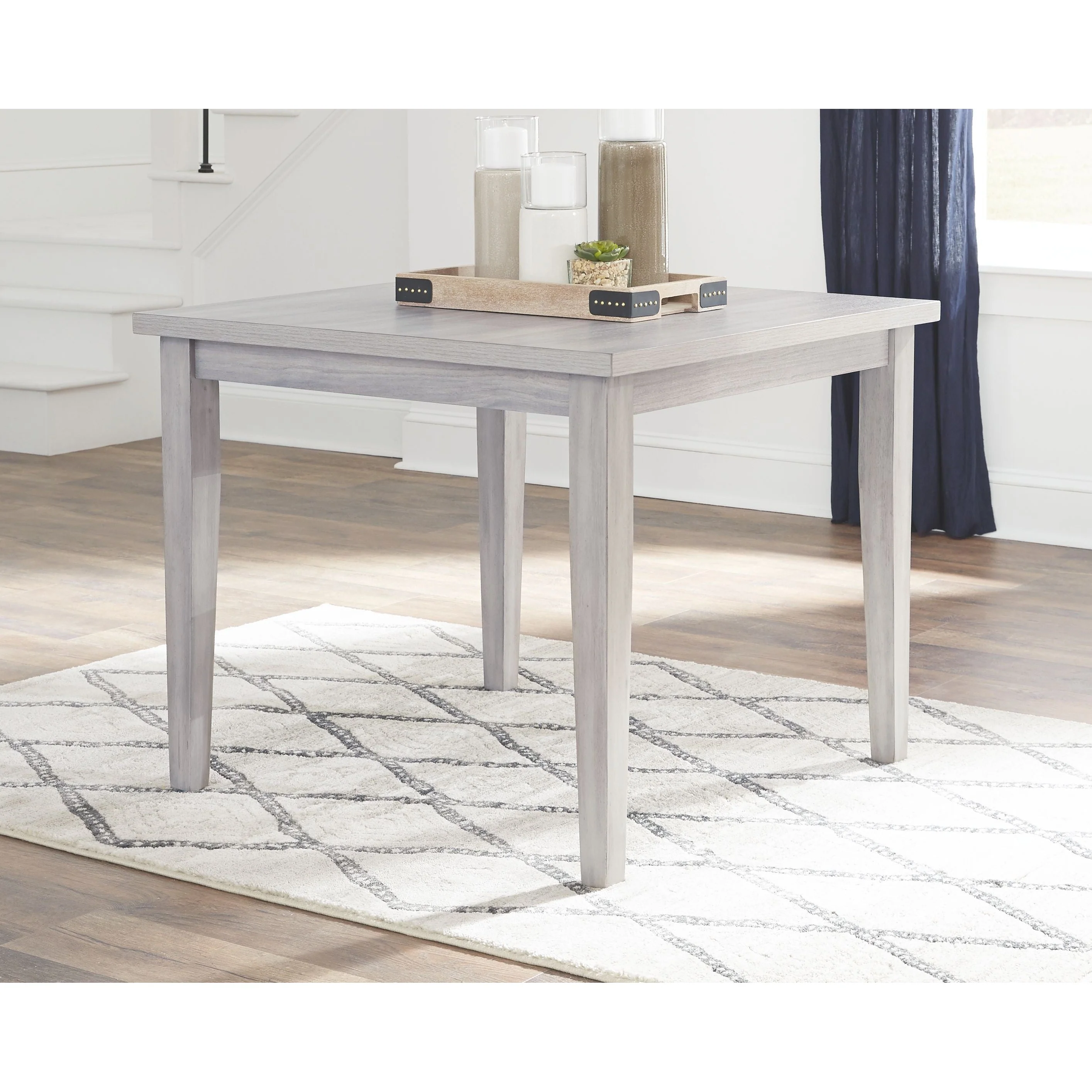 Loratti - Gray - Square Dining Room Table - Image 11