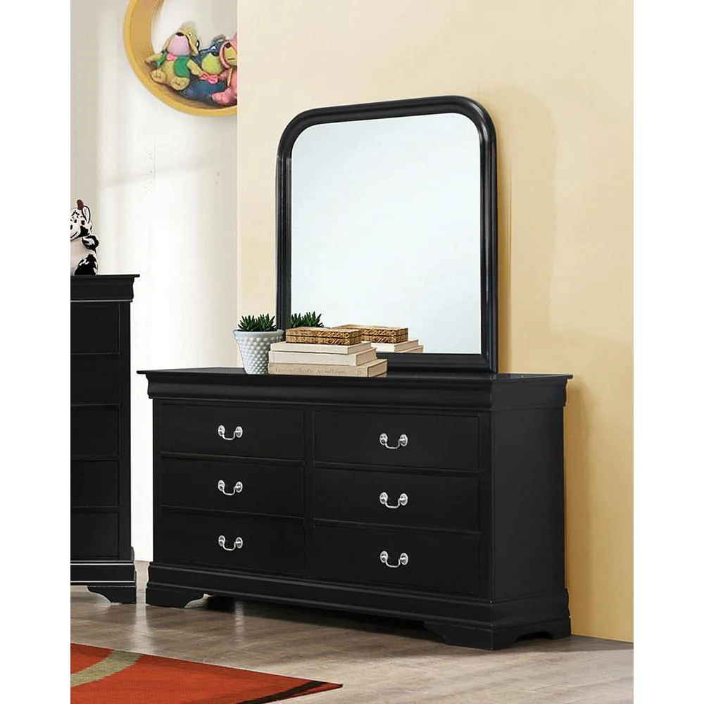Louis Philippe - Dresser - Black - Image 2