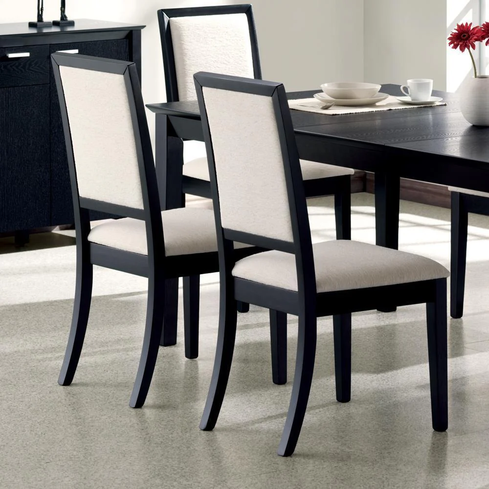 Louise Collection - Side Chair - Black