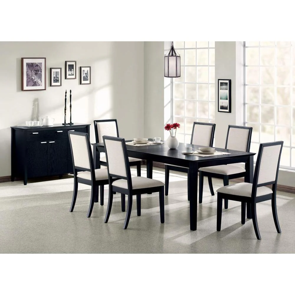 Louise Collection - Side Chair - Black - Image 14