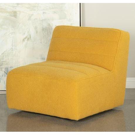 Low-profile Accent Chair - Yellow