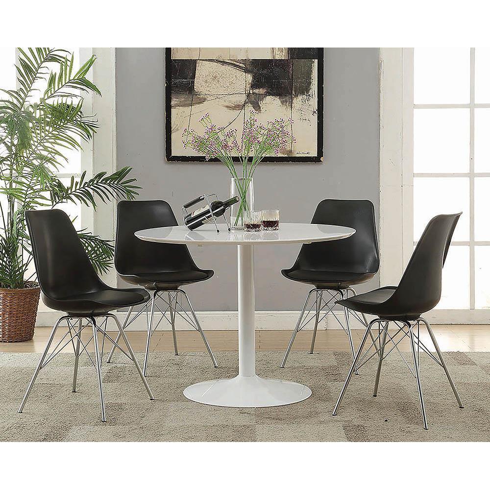 Lowry Collection - Dining Chair - Black - Image 4