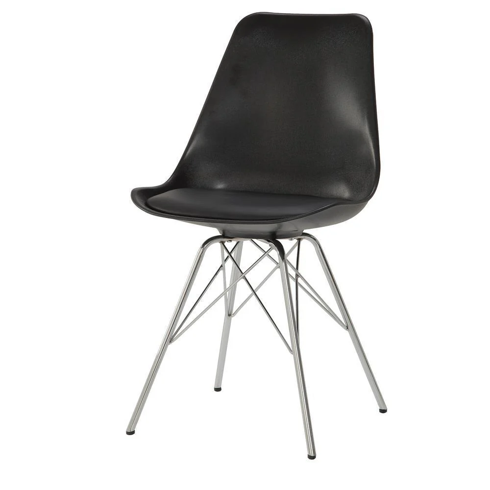 Lowry Collection - Dining Chair - Black - Image 5