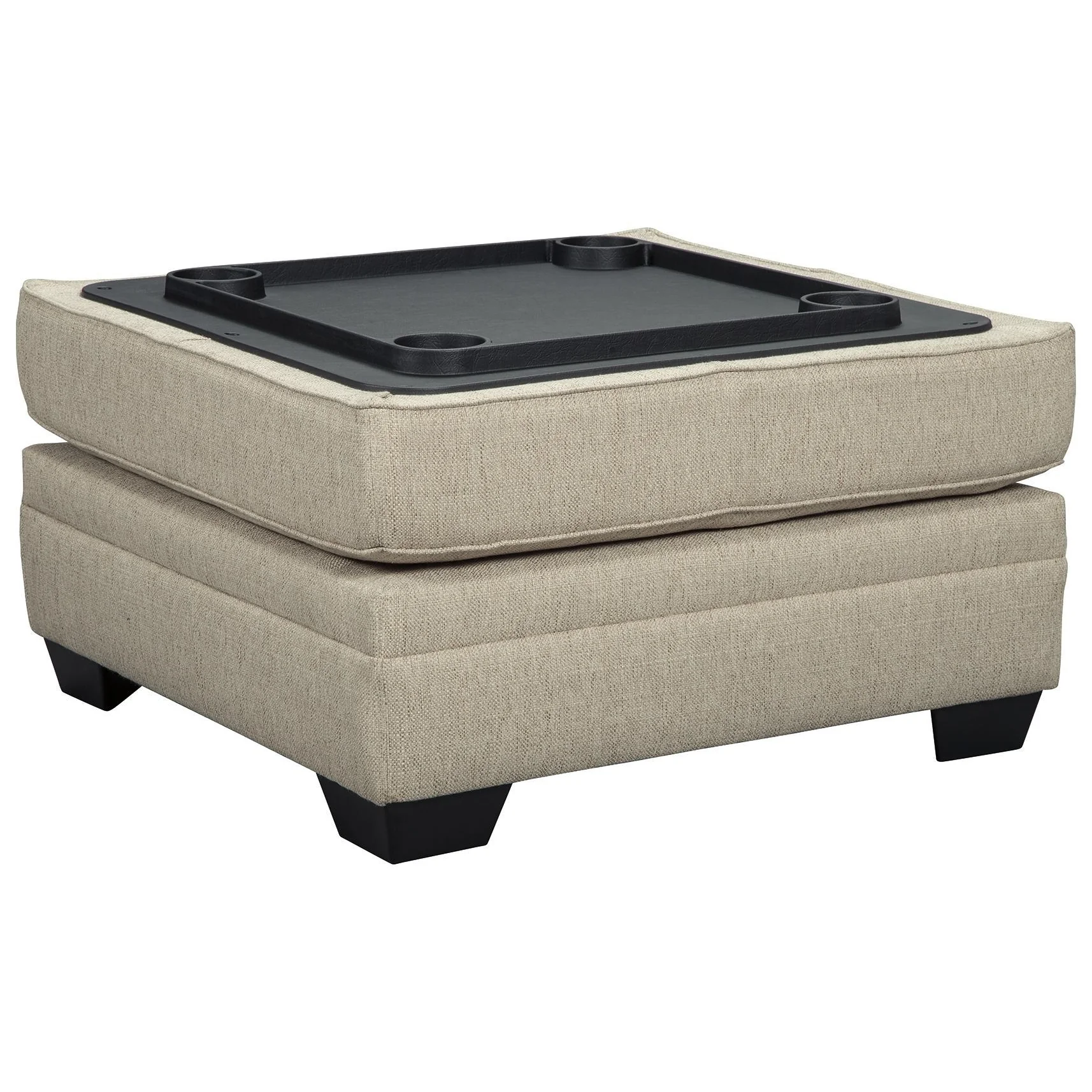 Luxora - Bisque - Ottoman With Storage - Image 10