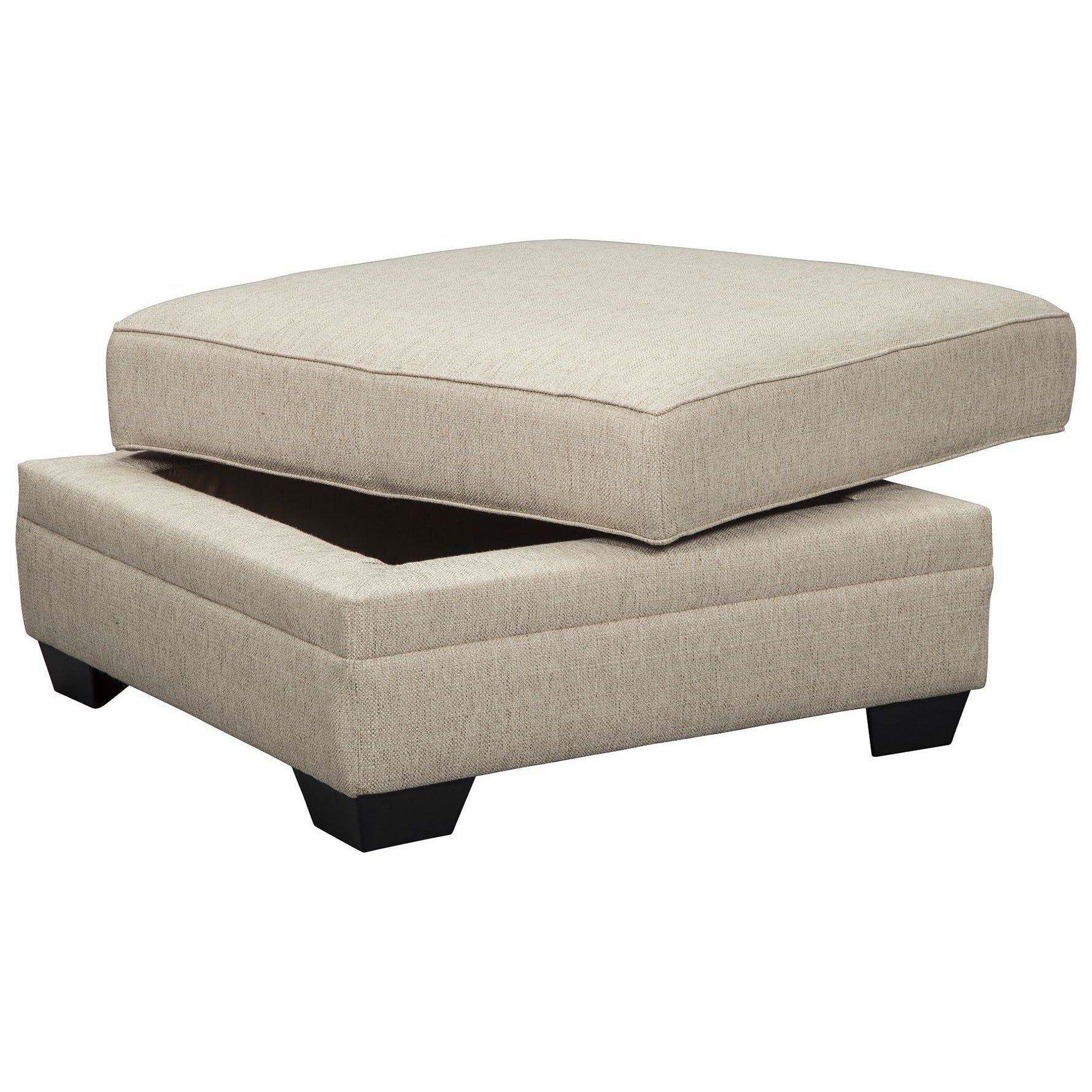 Luxora - Bisque - Ottoman With Storage - Image 9