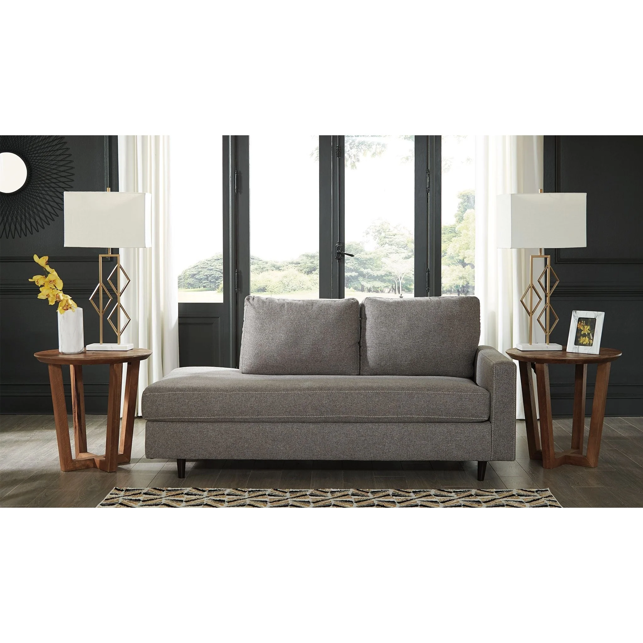 Lyman - Graphite - Raf Corner Chaise - Image 14