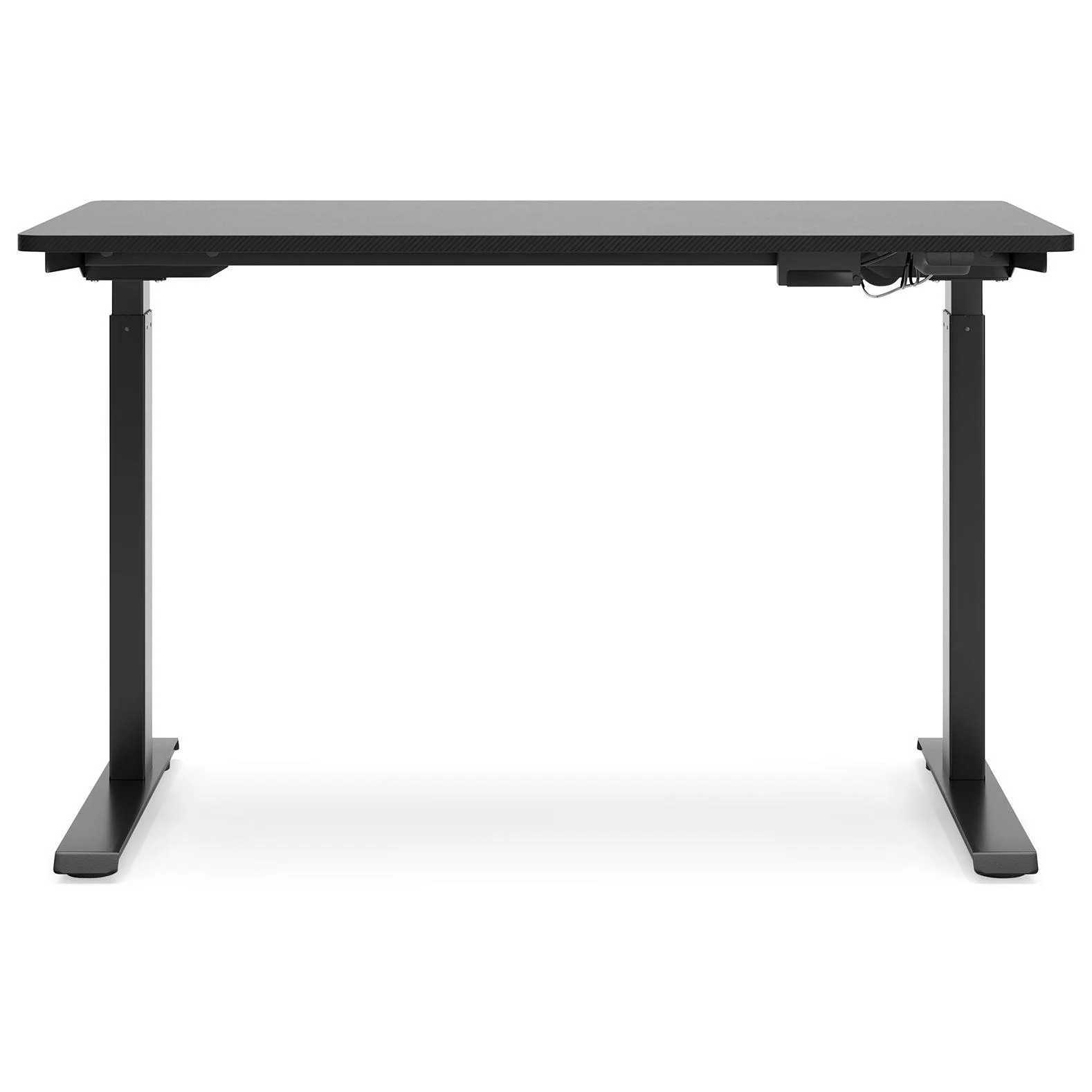 Lynxtyn - Black - Adjustable Height Desk - Image 3