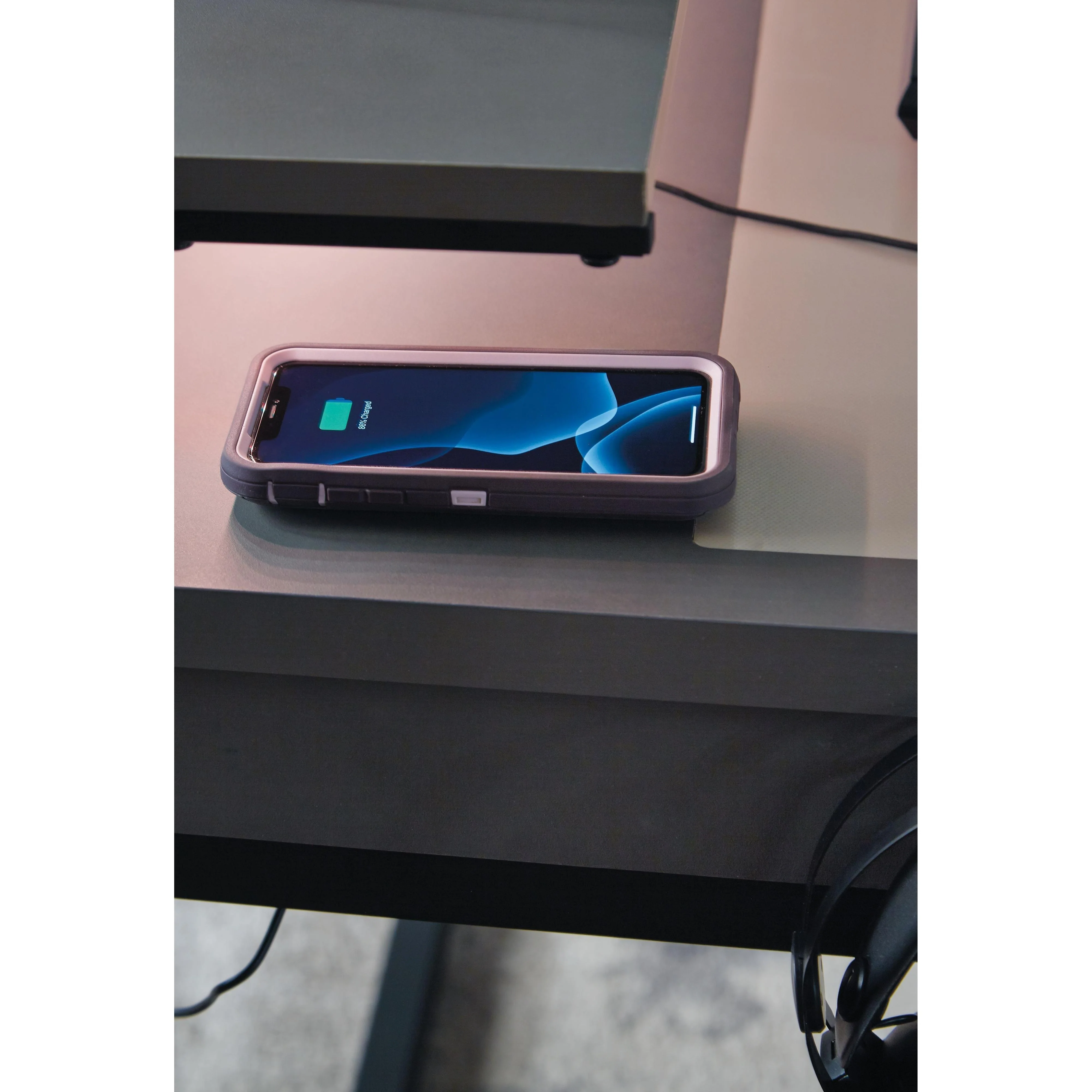 Lynxtyn - Black / Gray - L-desk - Image 11