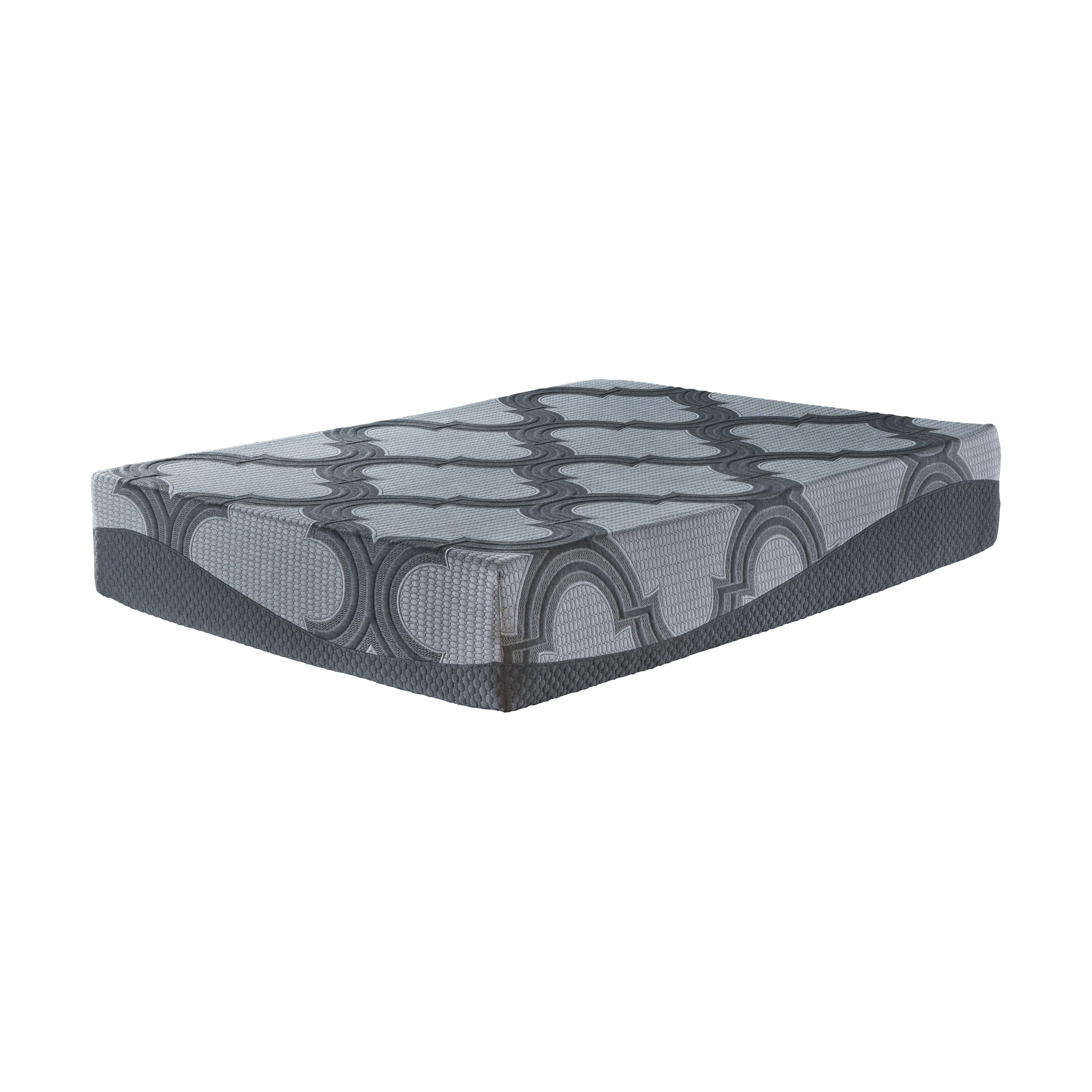 12 Inch Ashley Hybrid - Gray - King MATTRESS GREY