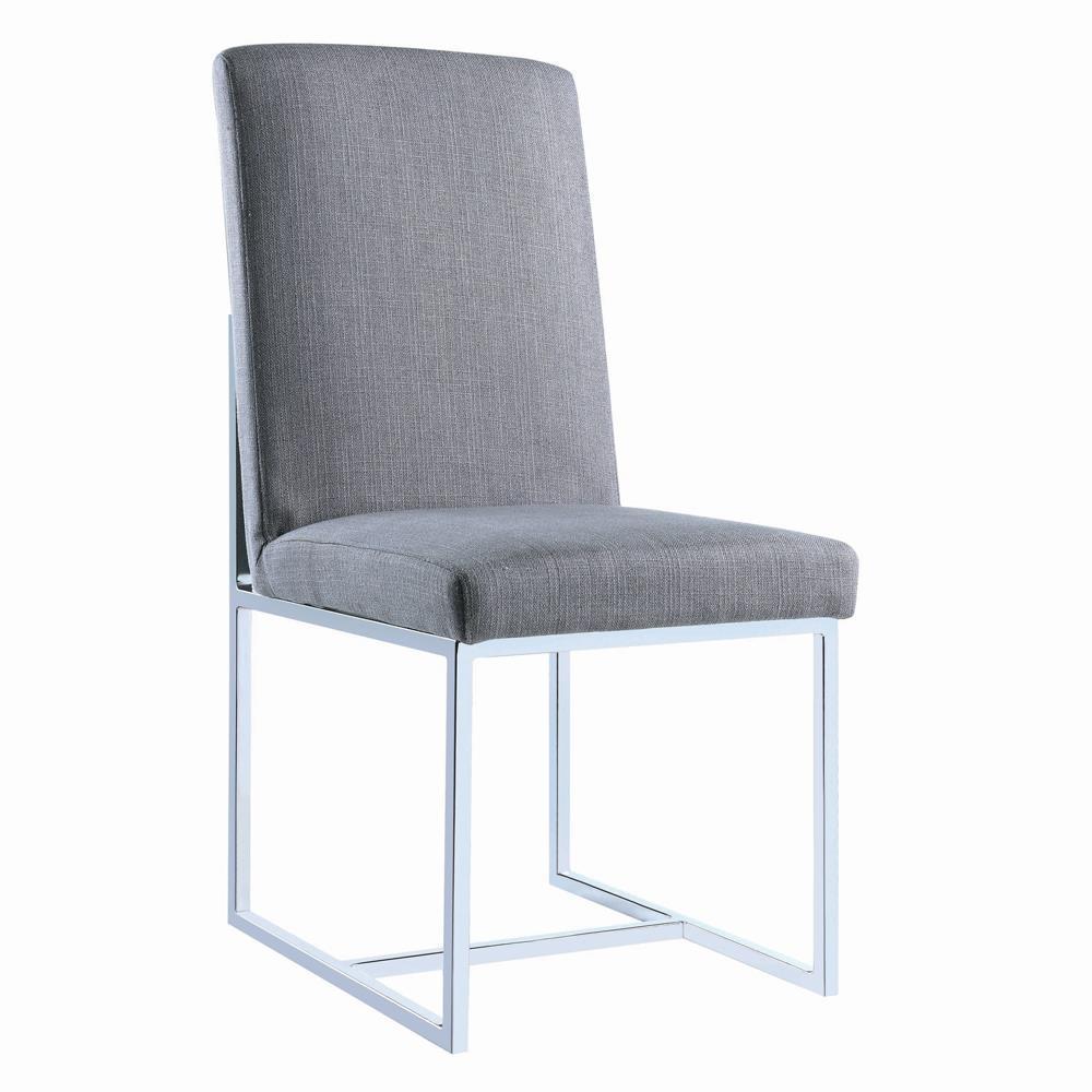 Mackinnon - Upholstered Side Chair - Gray - Image 9