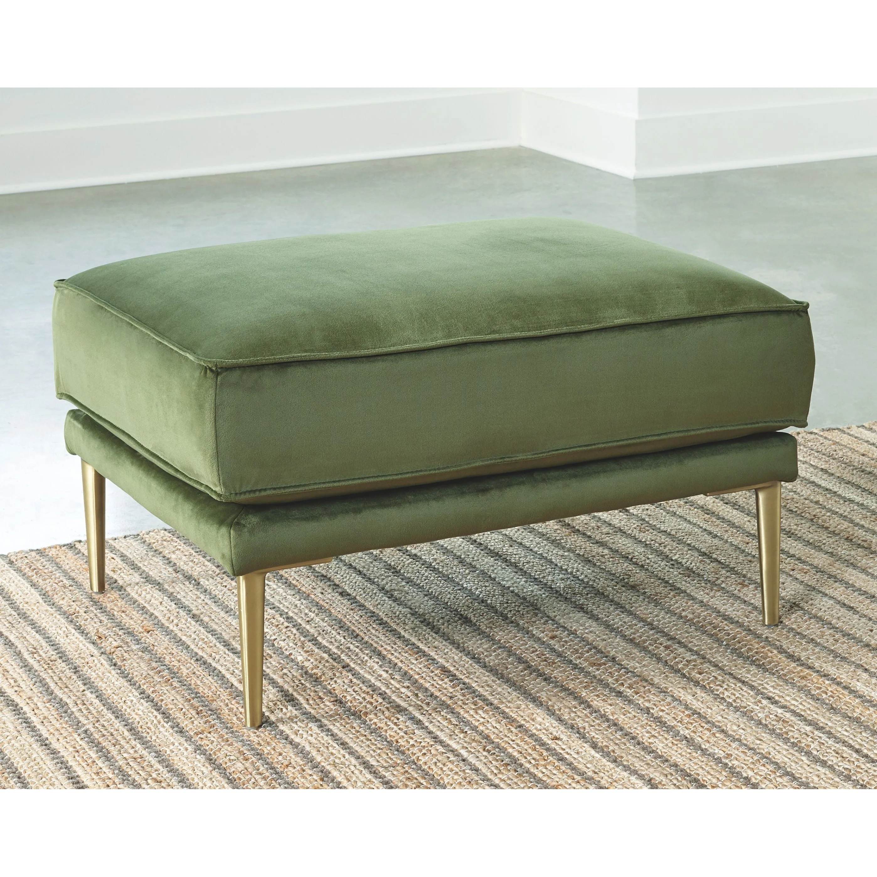 Macleary - Moss - Ottoman - Image 2