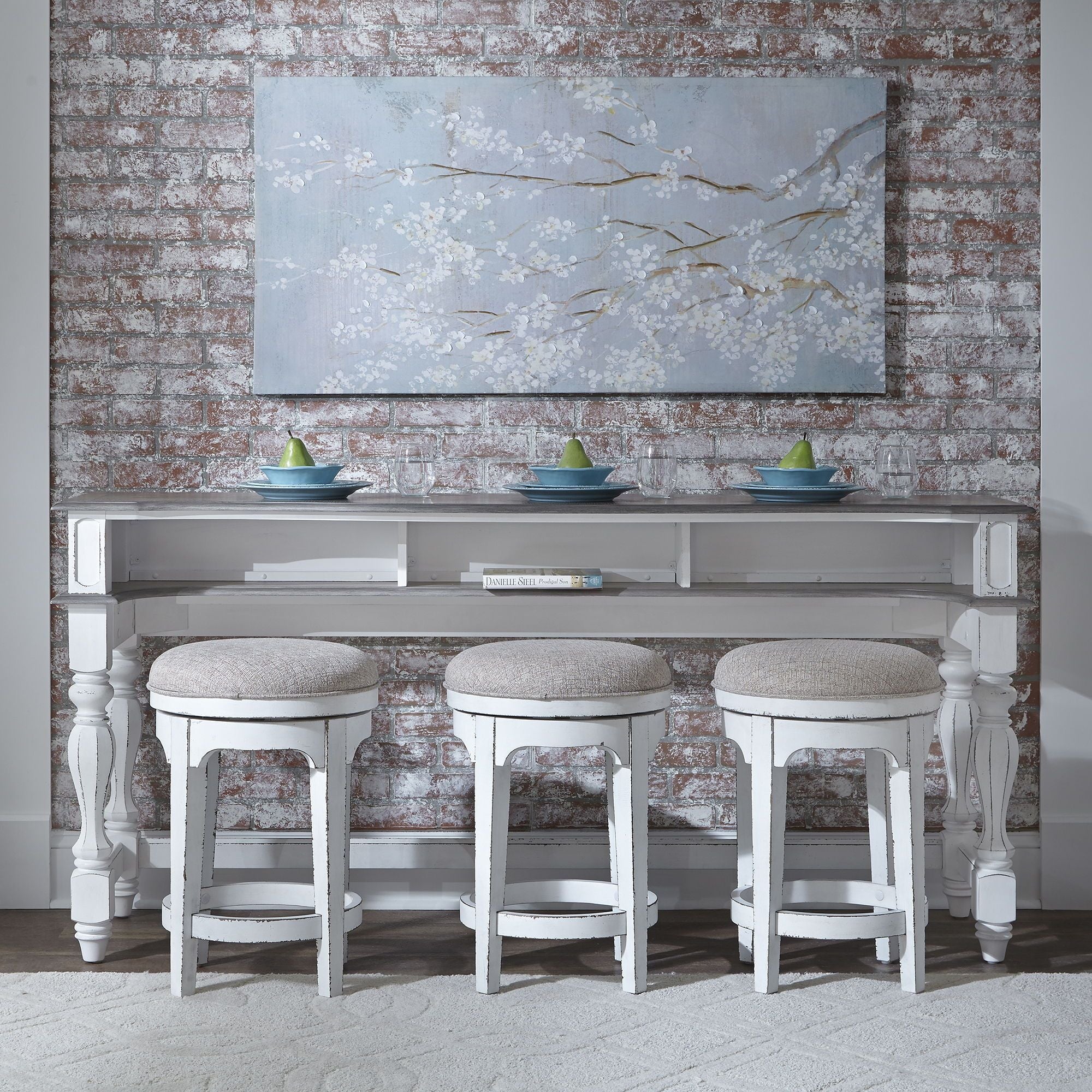 Liberty Magnolia Manor - Console Swivel Stool - Image 43