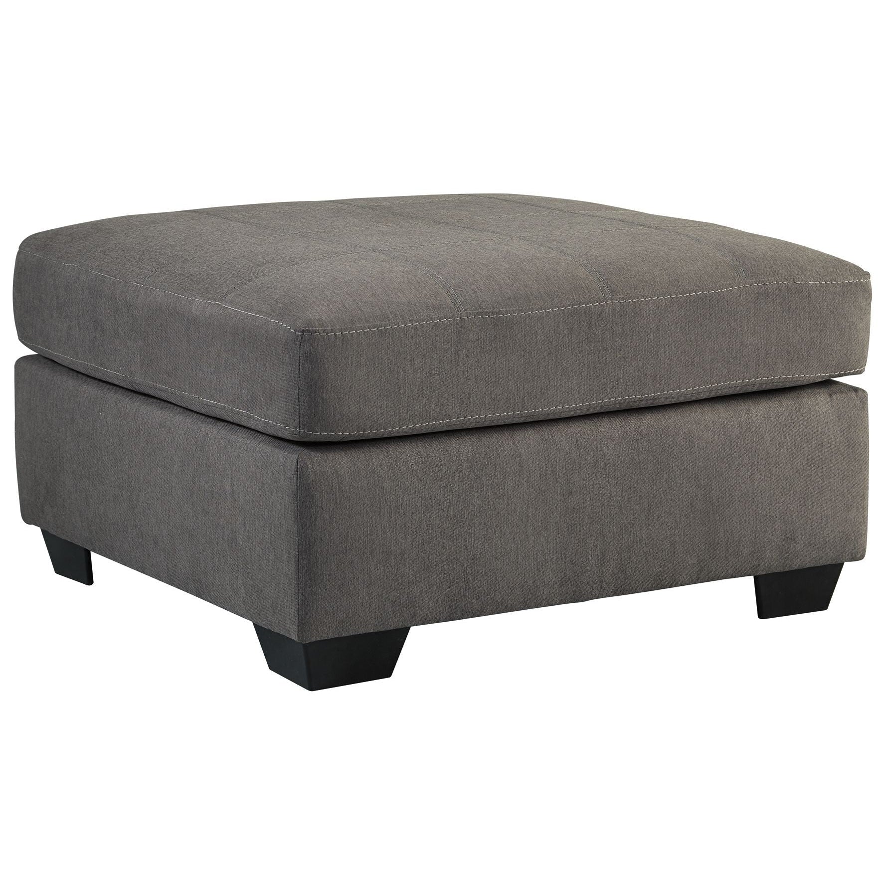 Maier - Charcoal - Oversized Accent Ottoman - Image 4