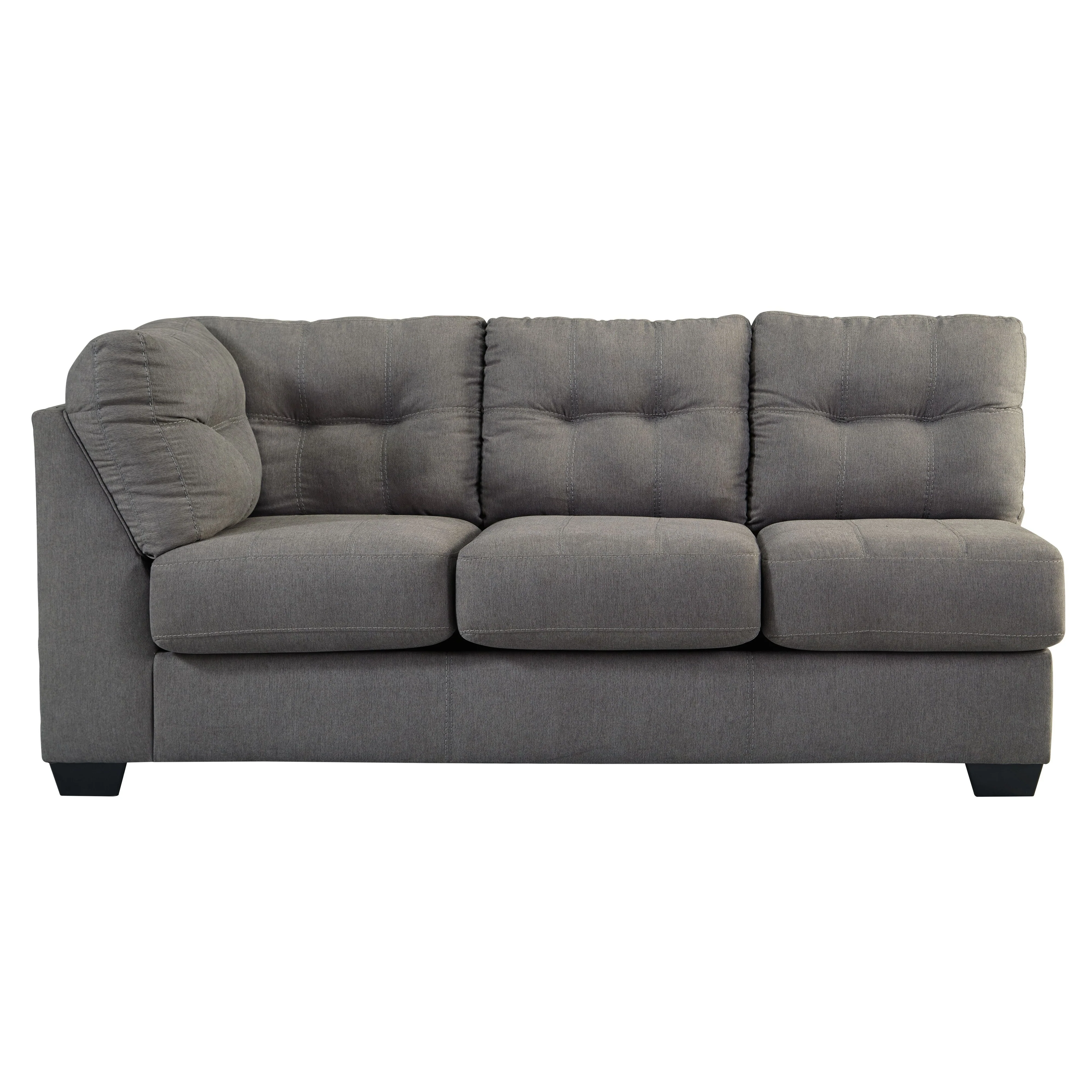 Maier - Gray Dark - Laf Sofa & Raf Chaise Sectional - Image 5