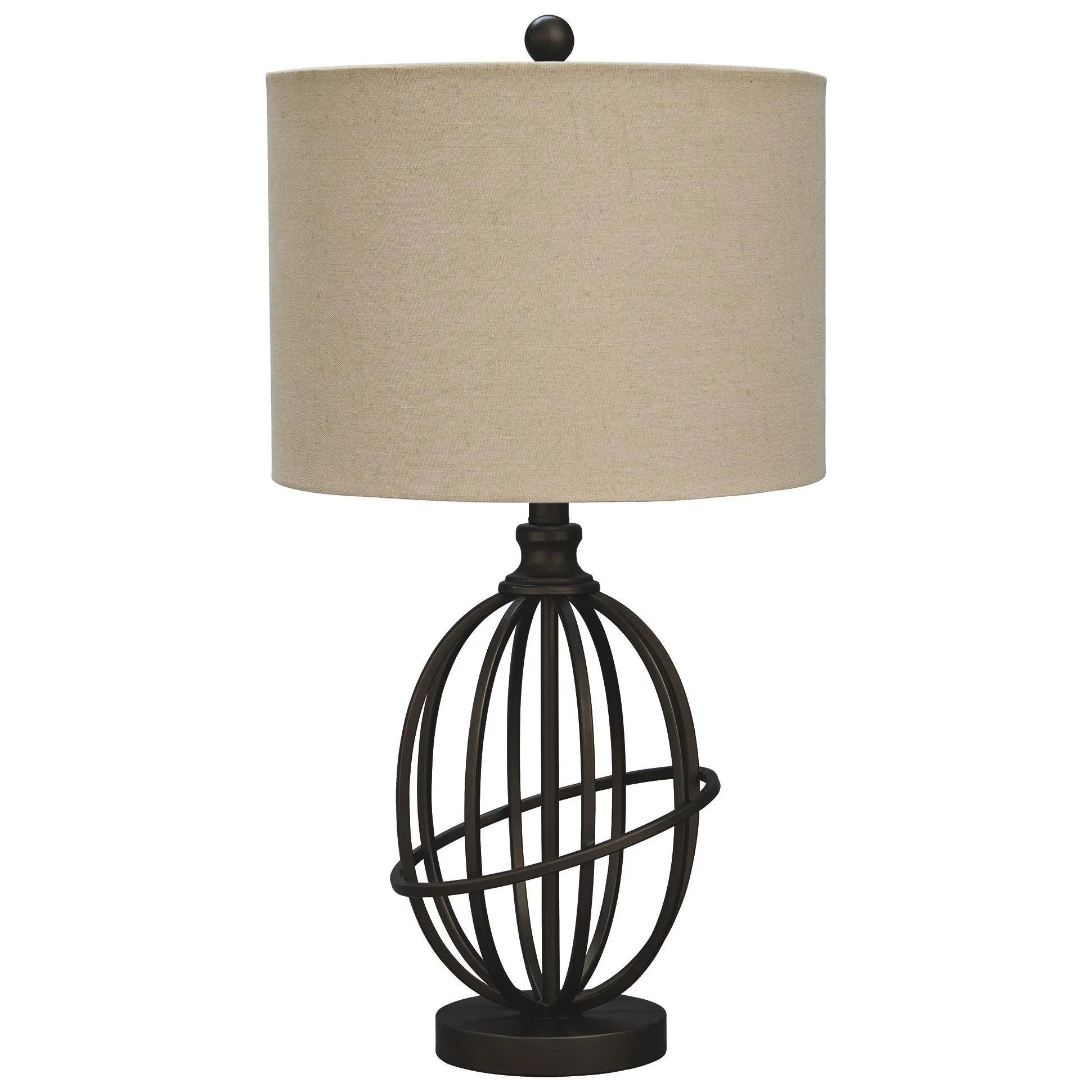 Manasa - Dark Brown - Metal Table Lamp (1/cn) - Image 4