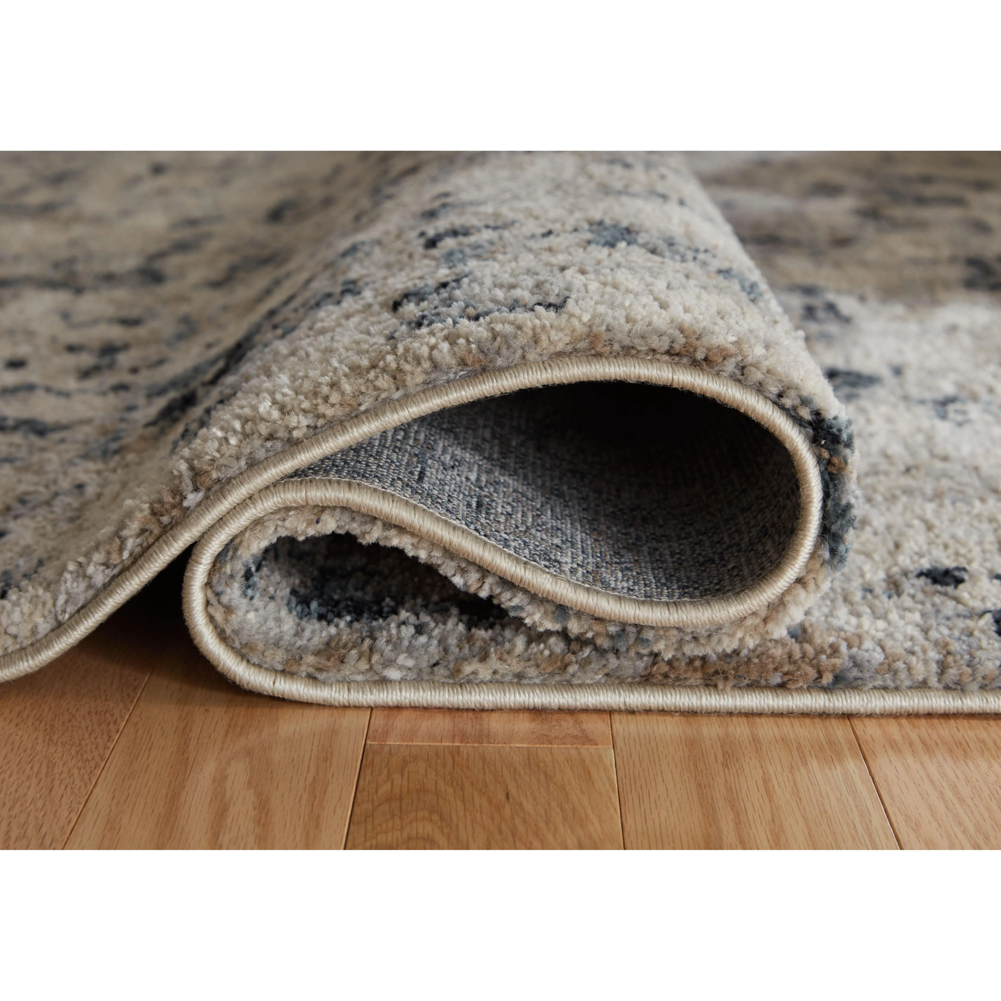 Mansville - White / Black / Gray - Medium Rug - Image 4