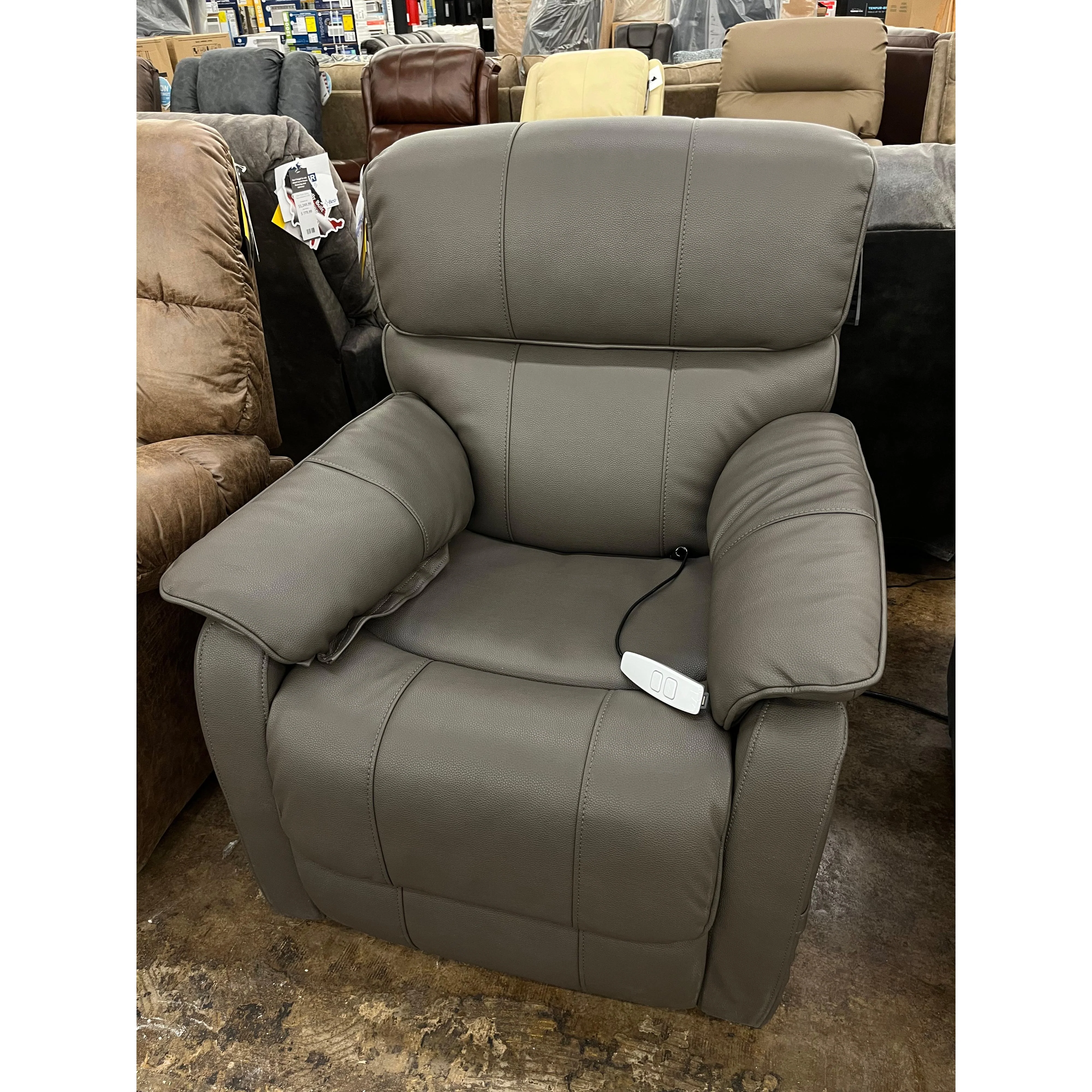 Manwah Bentley Electric Lift Chair in Grey