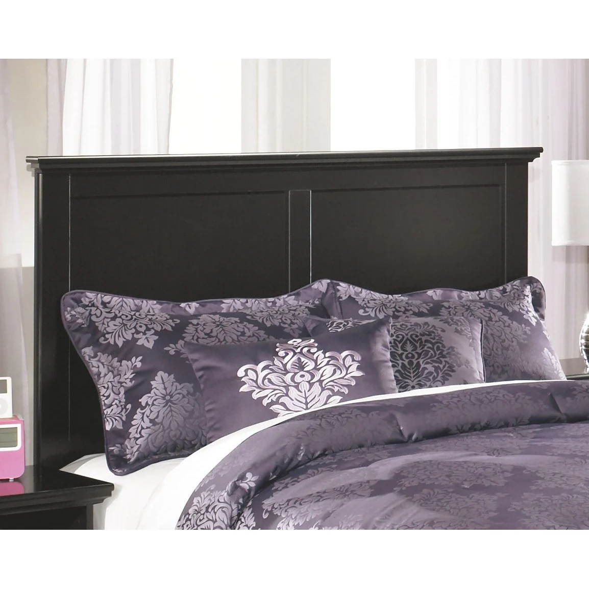 Maribel - Black - Full Panel Headboard - Image 11