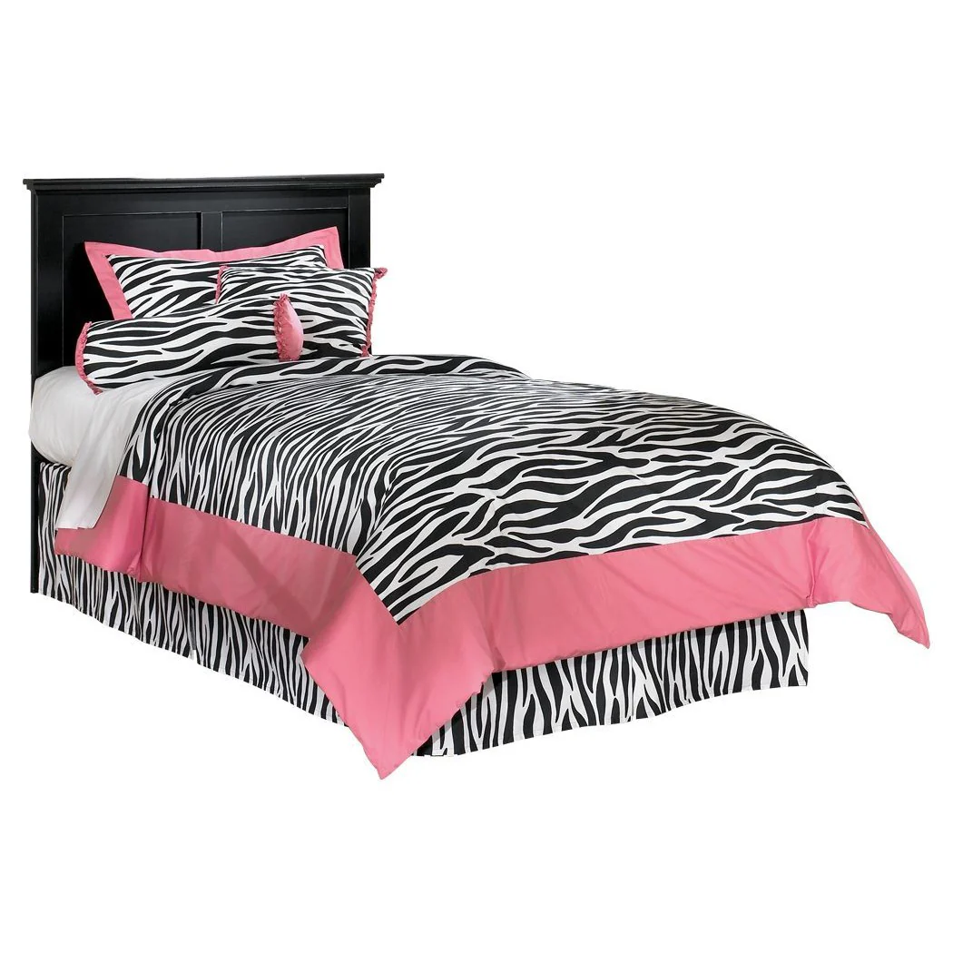 Maribel - Black - Twin Panel Headboard - Image 2
