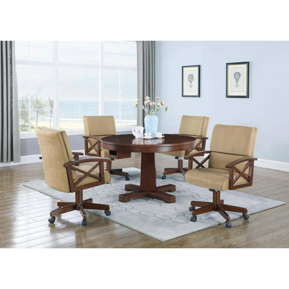 Marietta - Game Table - Brown - Image 3