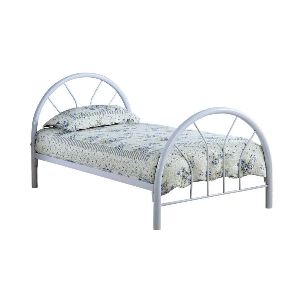 Marjorie - Twin Bed - White - Image 2