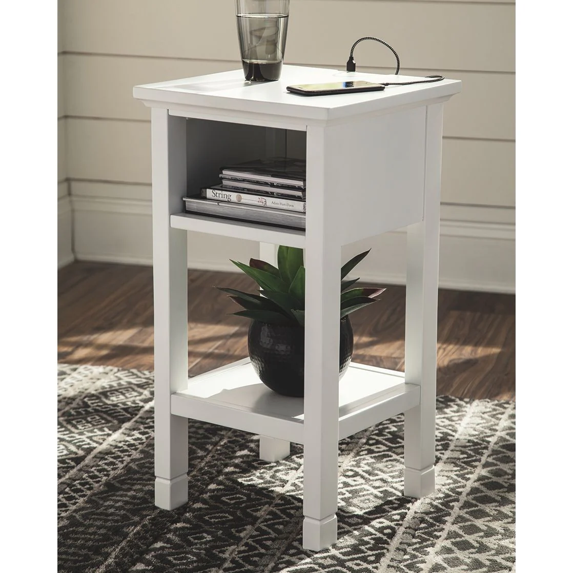 Marnville - White - Accent Table - Image 2