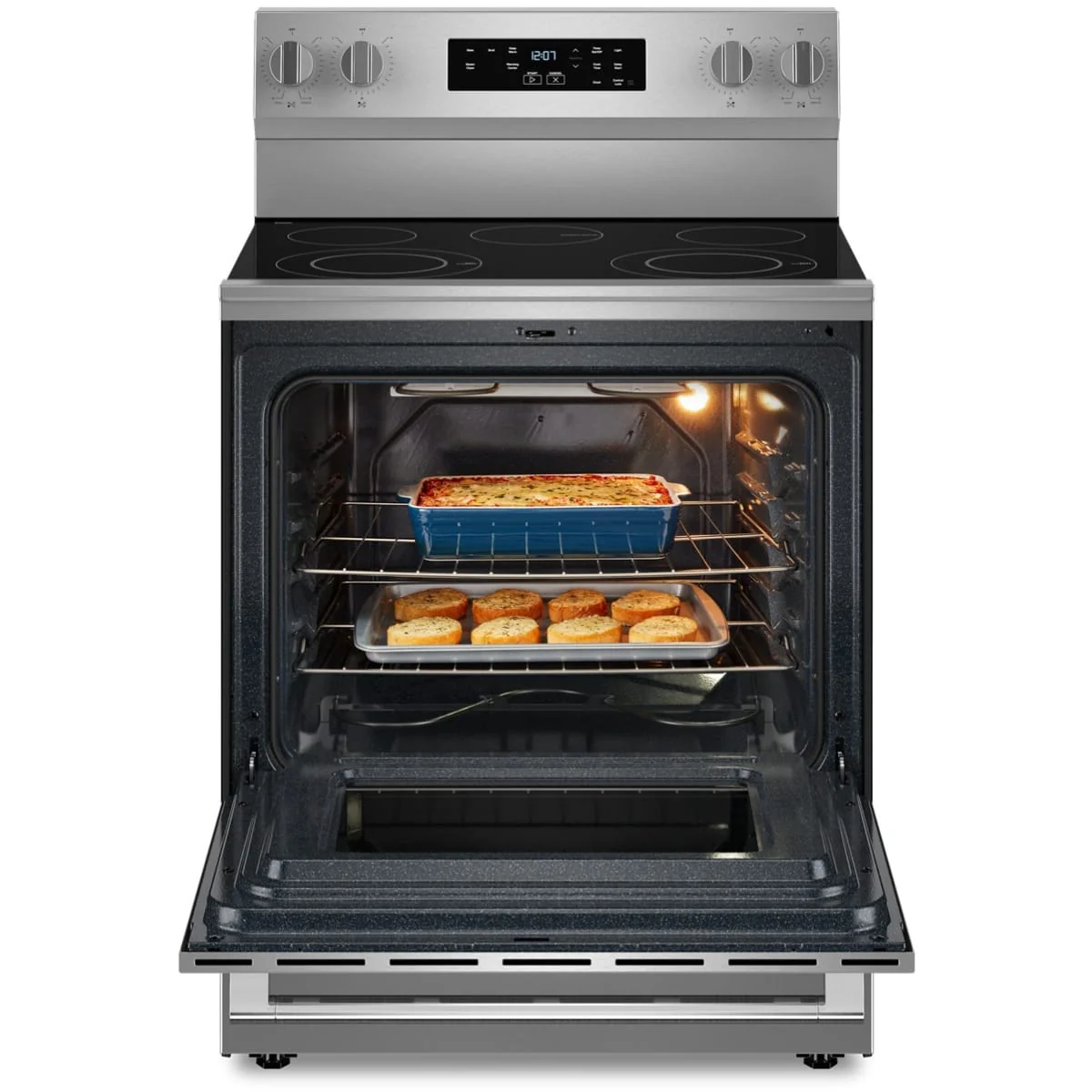 Maytag 30-Inch Wide Electric Range With Steam Clean - 5.3 cu. ft. - Stainless Steel - Image 6