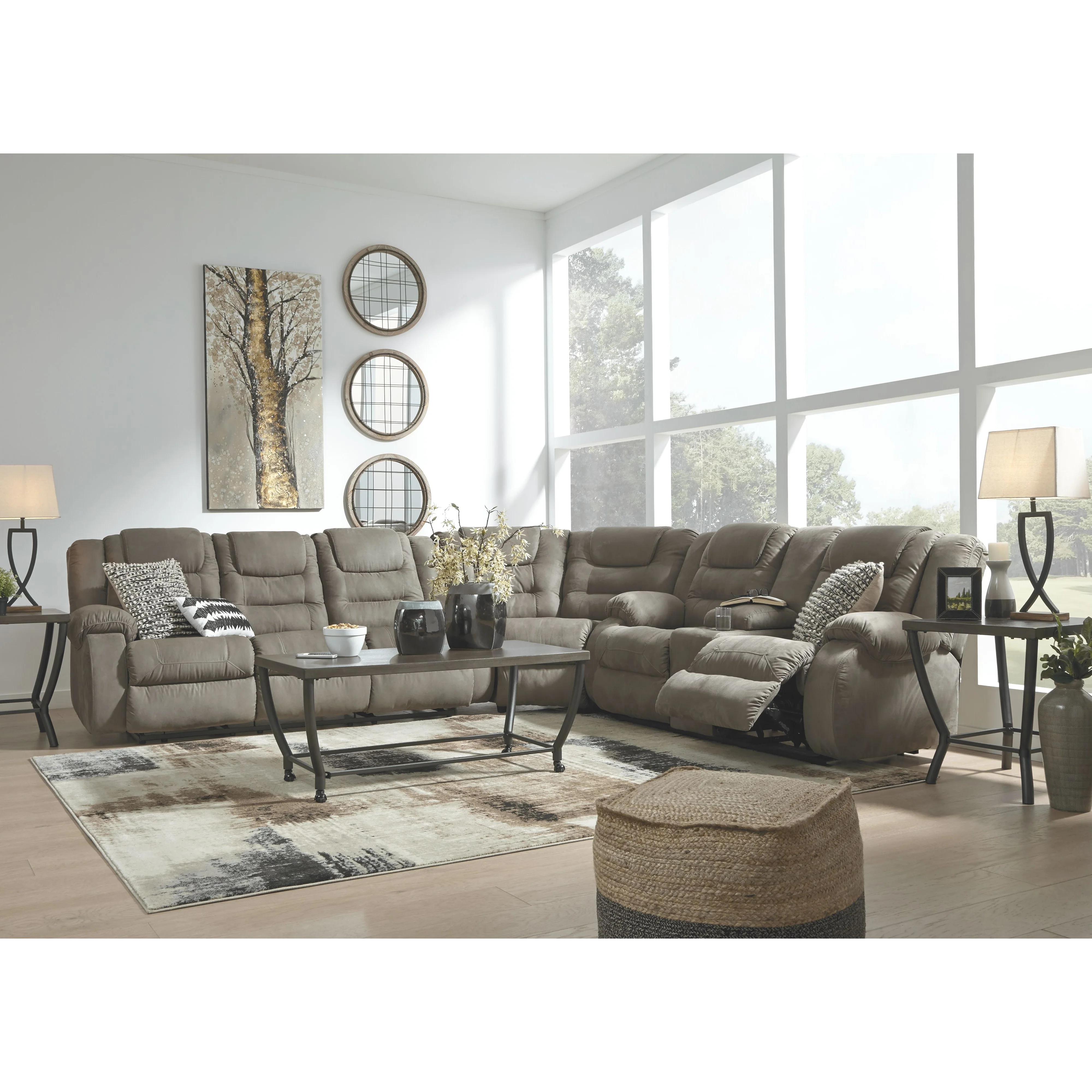 Mccade - Cobblestone - Reclining Sofa - Image 21