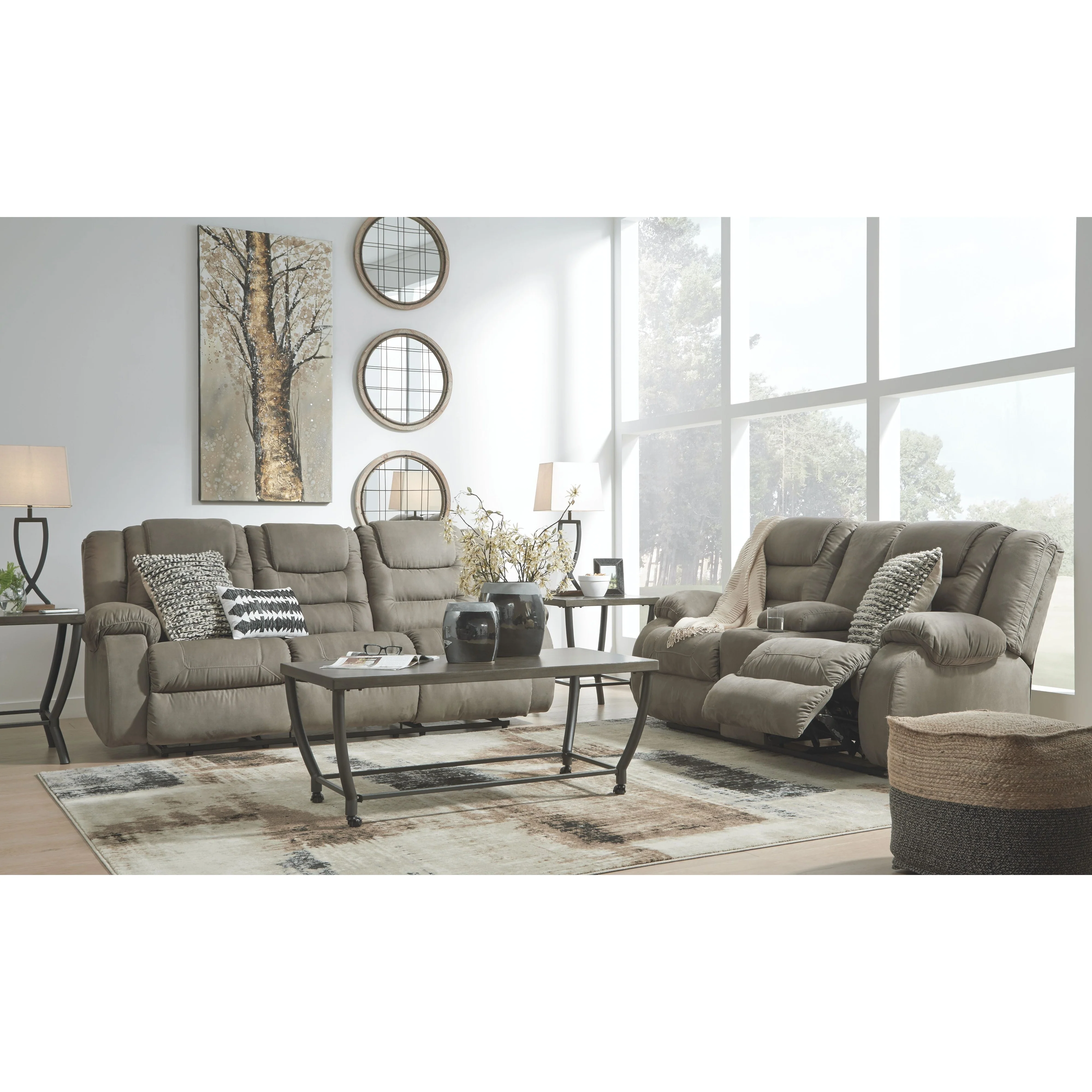 Mccade - Cobblestone - Reclining Sofa - Image 42