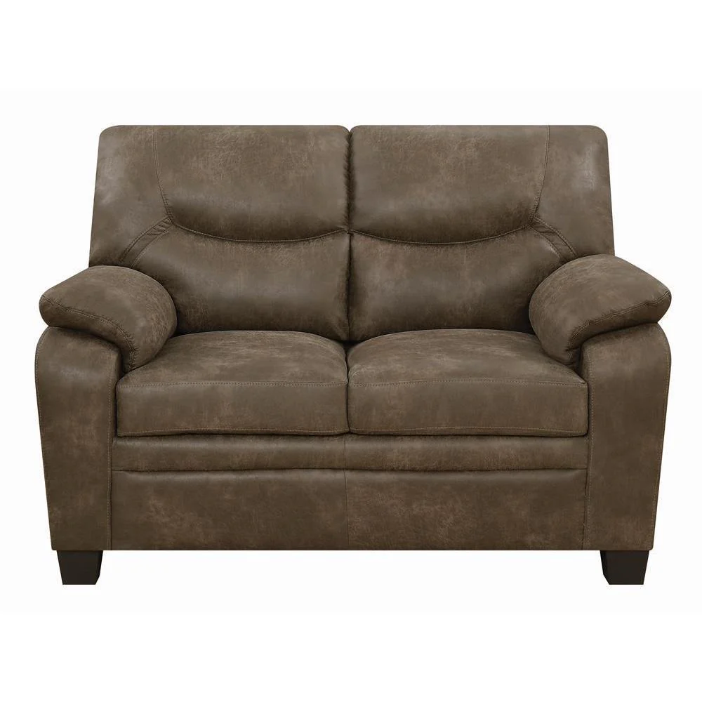 Meagan - Loveseat - Brown - Image 3