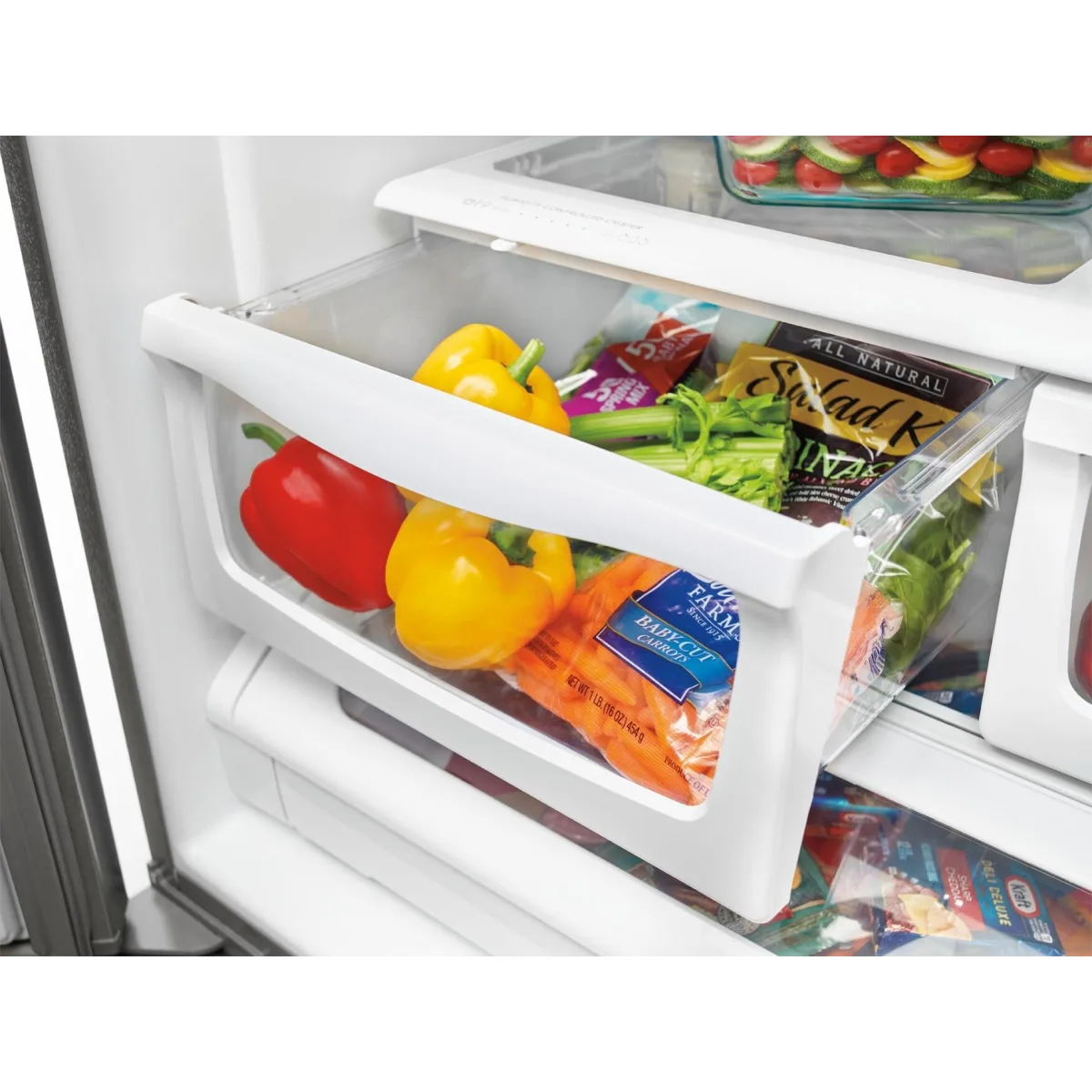 36- Inch Wide French Door Refrigerator with PowerCold® Feature - 25 Cu. Ft. - Image 9