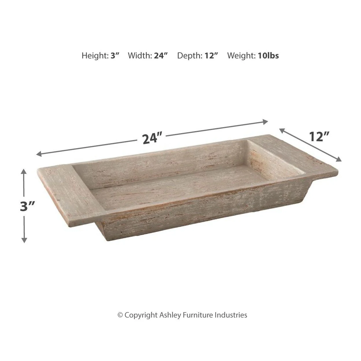 Michaiah - Antique White - Tray - Image 14
