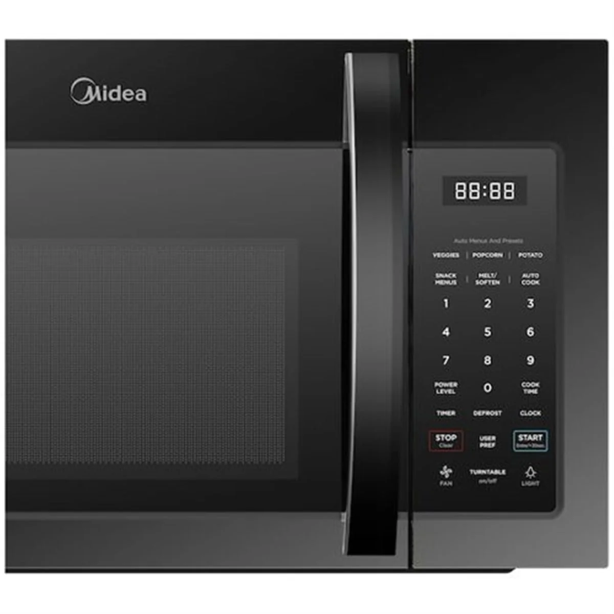 Midea 1.7 CF Over-the-Range Microwave in Black - Image 6