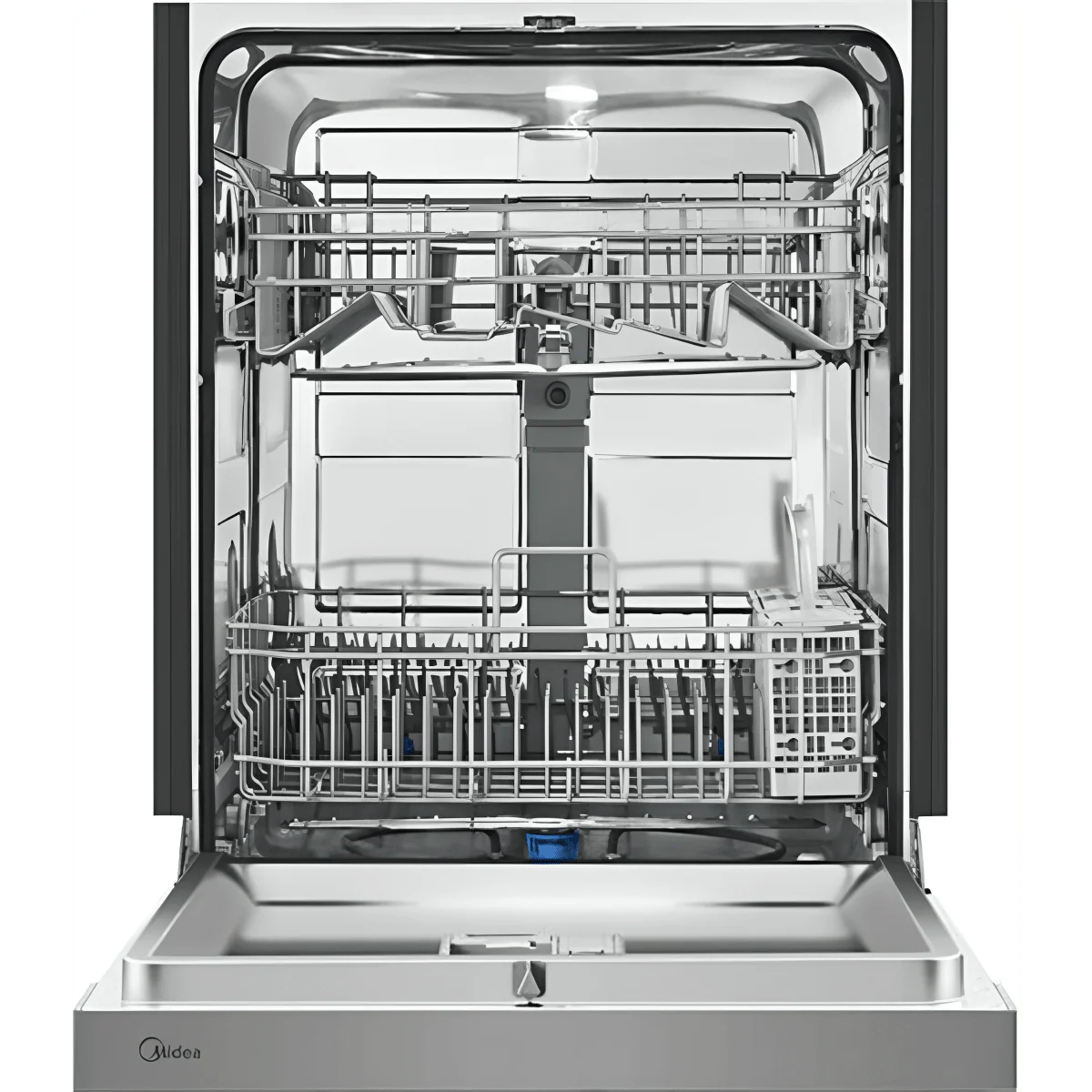 Midea 24" Front Control Dishwasher w/Stainless Steel Tub & Interior LED Light in Stainless - Image 2