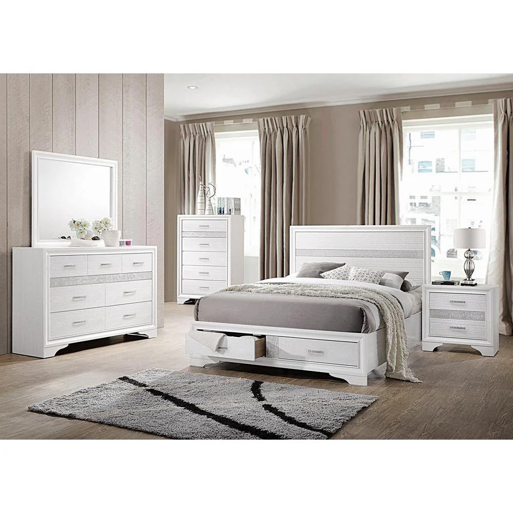 Miranda - Eastern King Bed - White - Image 2