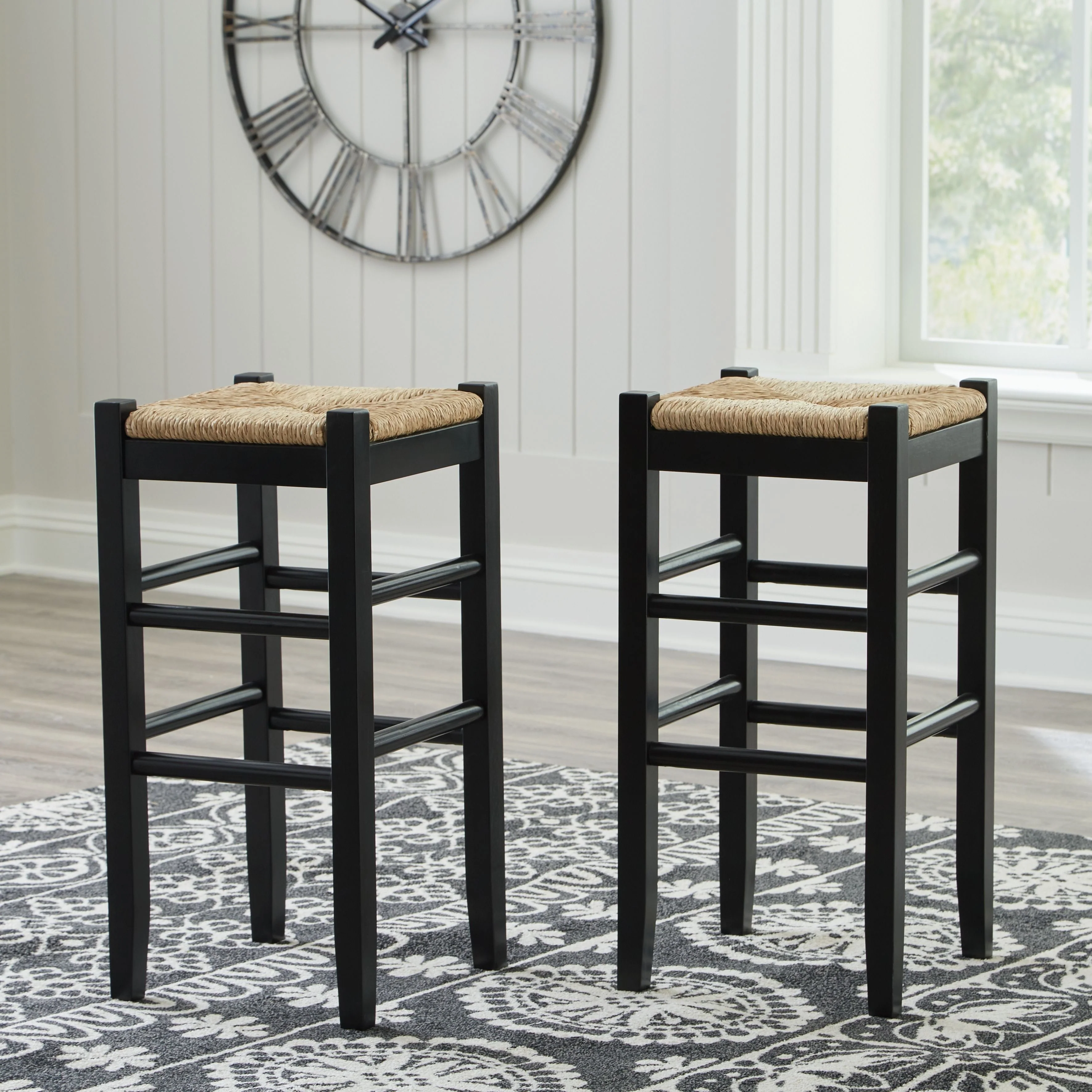 Mirimyn - Black - Bar Height Bar Stool (set Of 2) - Image 8