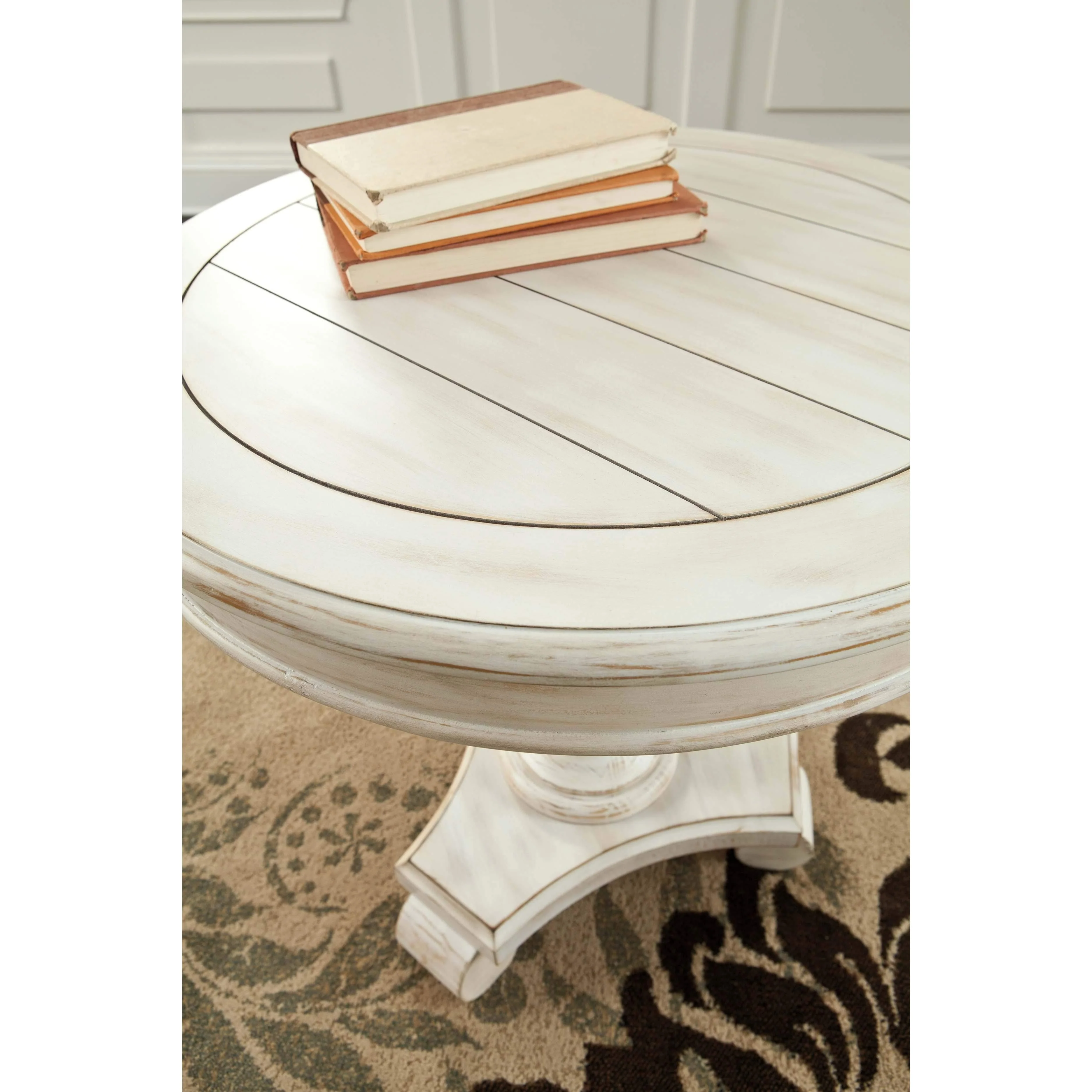 Mirimyn - White - Round Accent Table - Image 3