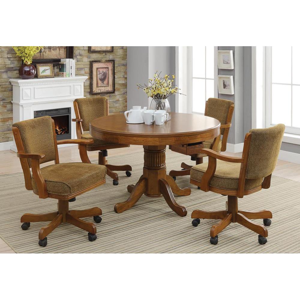 Mitchell - Game Table - Game Chair - Light Brown - Image 14