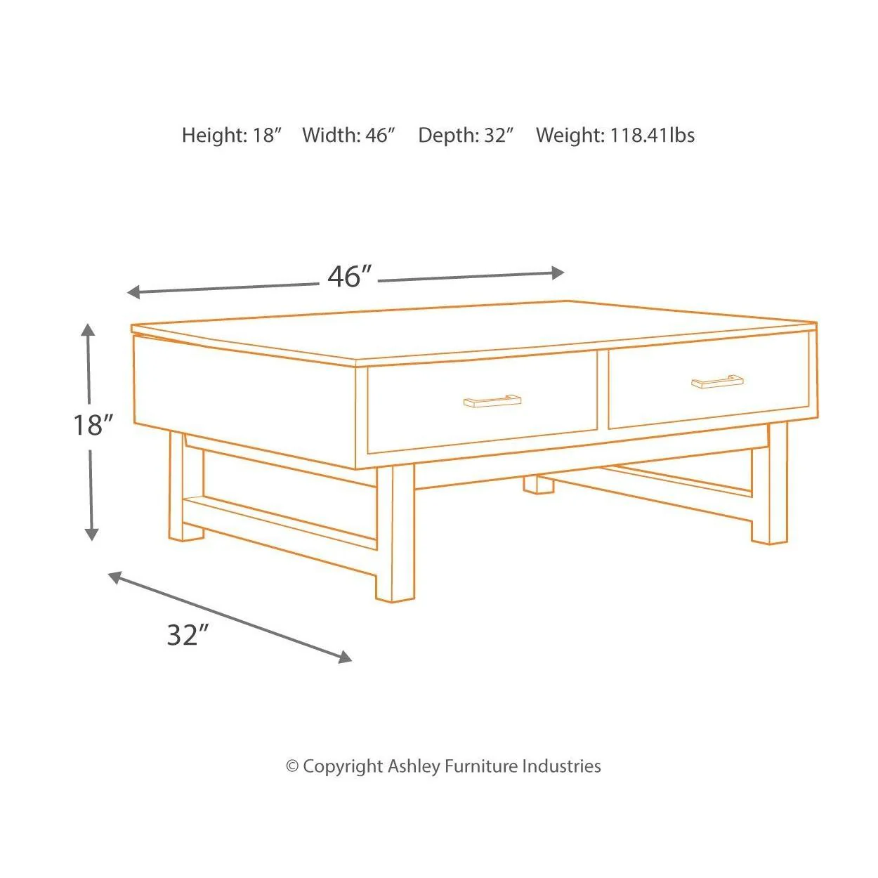 Mondoro - Grayish Brown - Lift Top Cocktail Table - Image 10