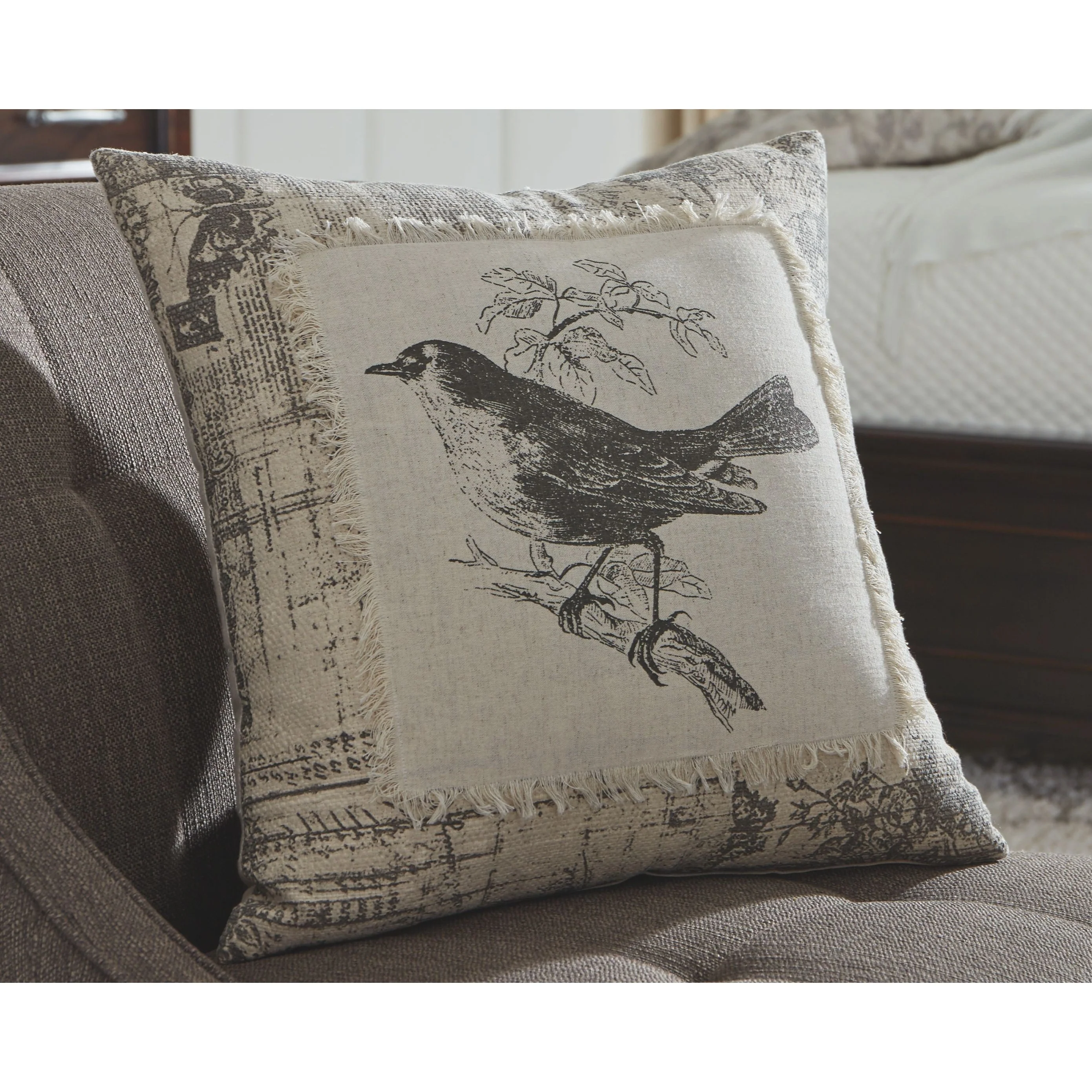 Monissa - Natural/charcoal - Pillow (4/cs) - Image 7