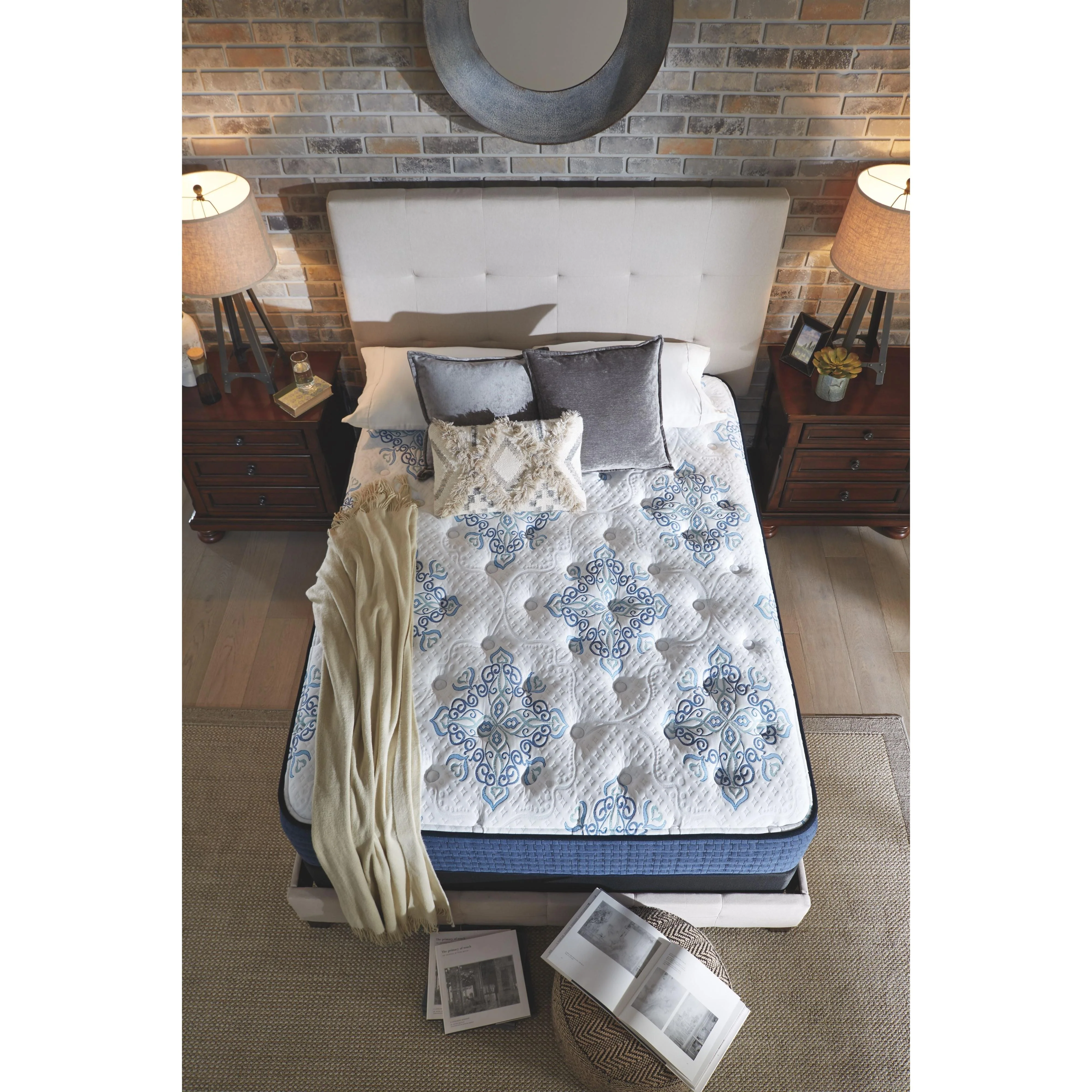Mt Dana Plush - White - 2 Pc. - King Mattress, Adjustable Base - Image 4
