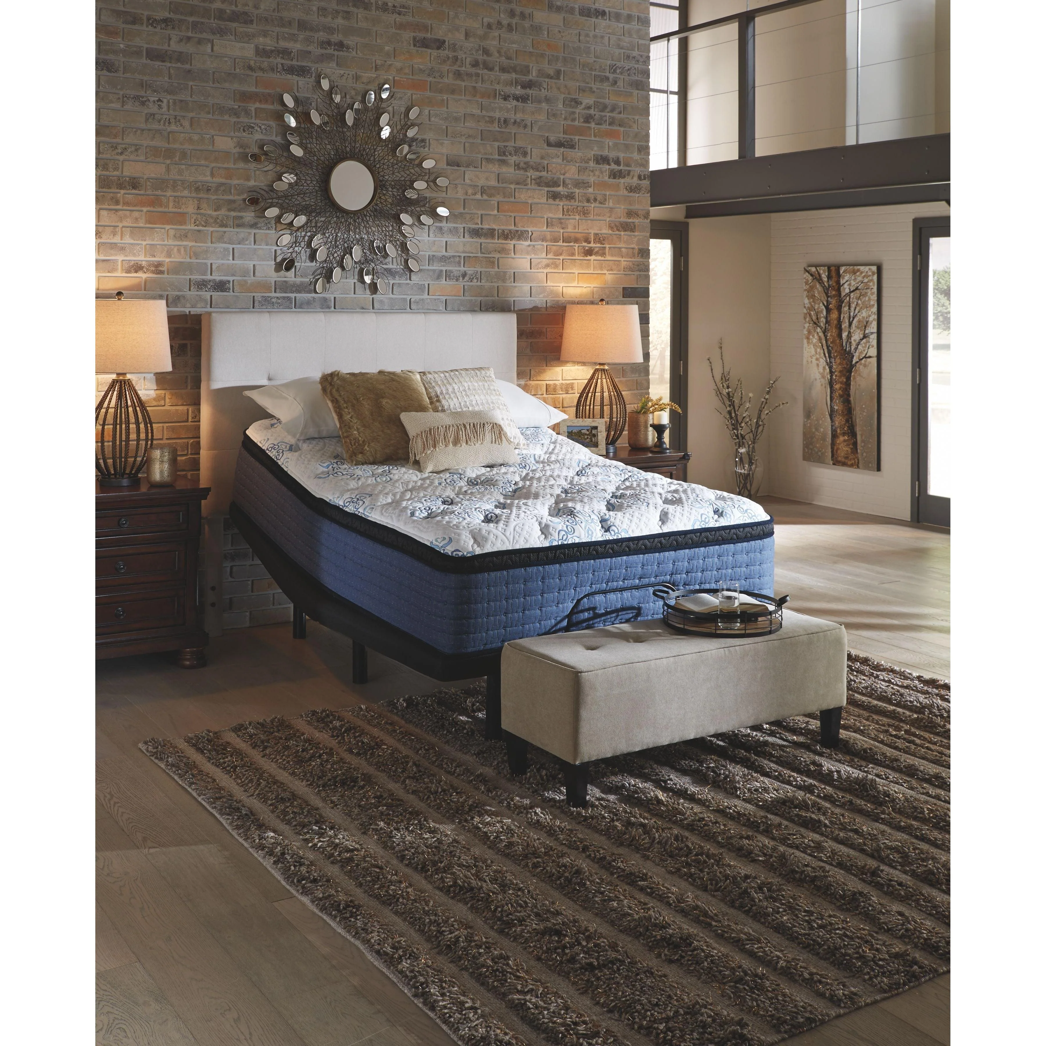 Mt Dana - White - California King Mattress - Euro Top - Image 7