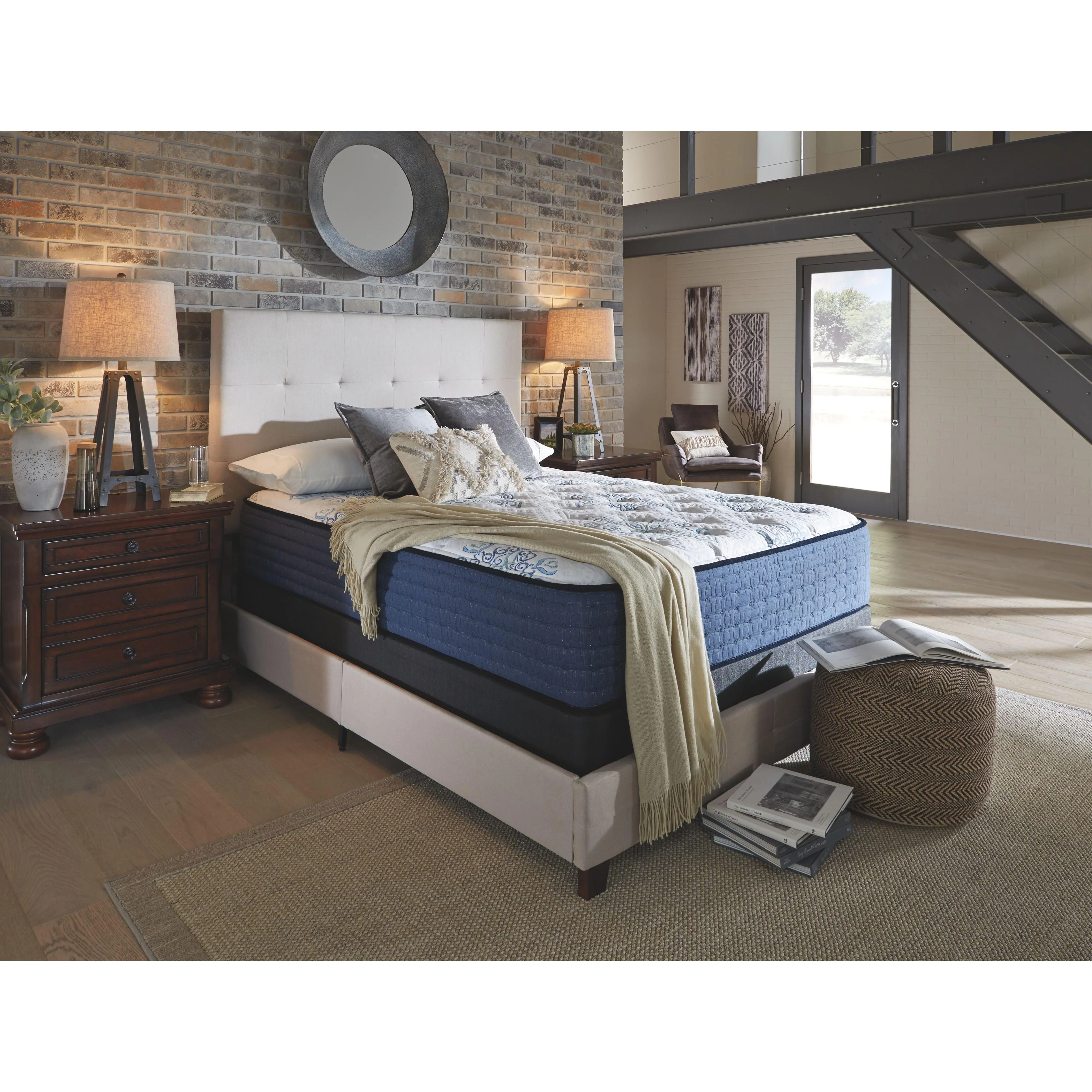 Mt Dana - White - California King Mattress - Plush - Image 16