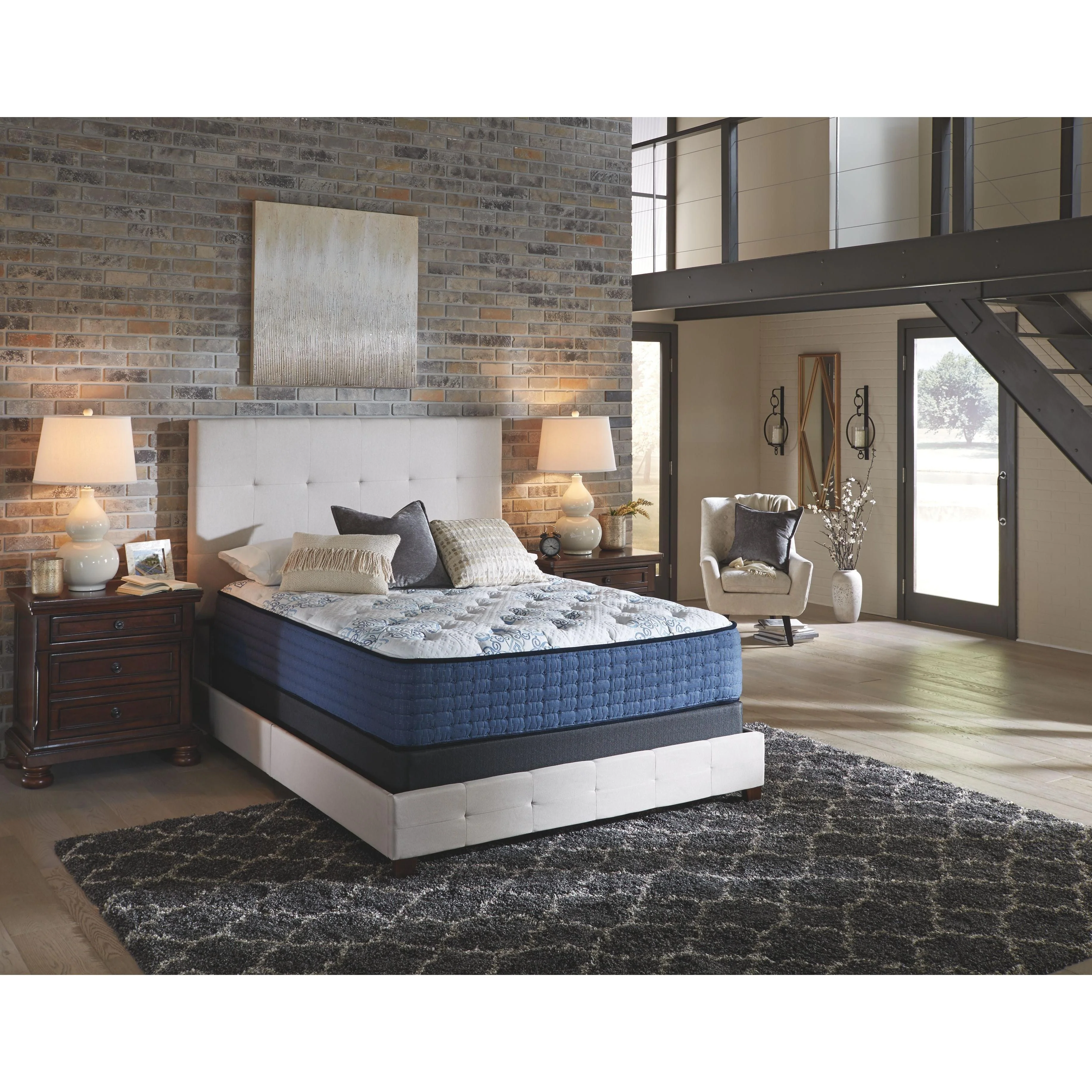 Mt Dana - White - Full Mattress - Firm - Image 2