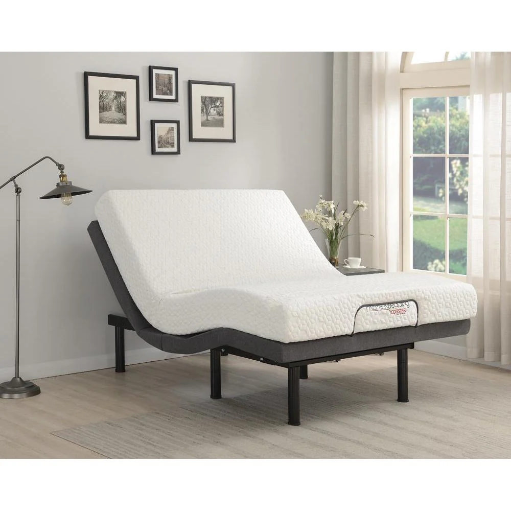 Negan - Queen Adjustable Bed Base - Grey - Image 2