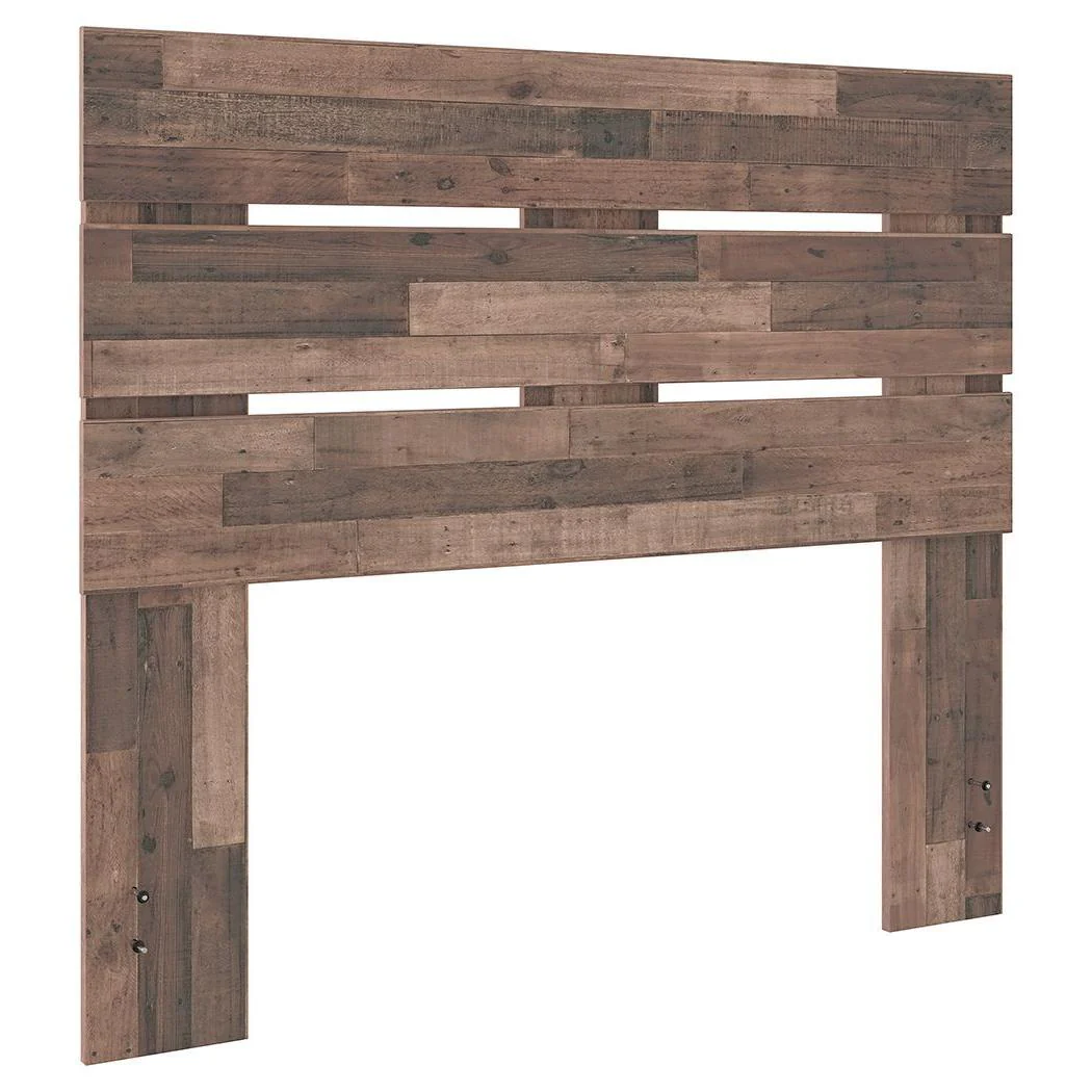 Neilsville - Multi Gray - Full Panel Headboard - Image 4