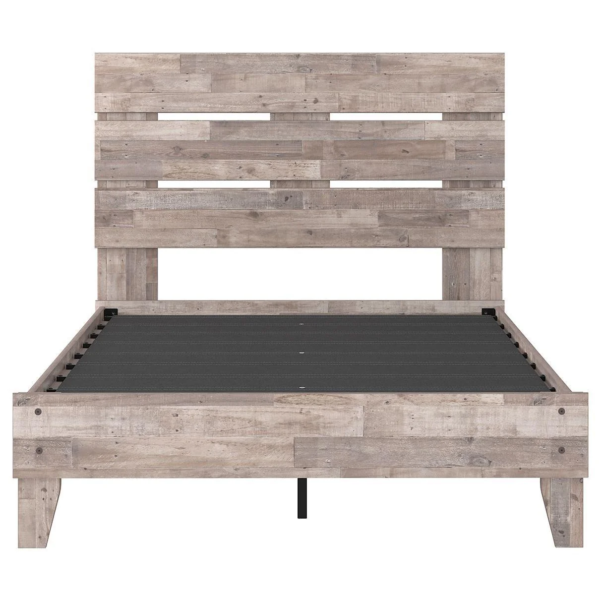 Neilsville - Whitewash - Full Panel Platform Bed - Image 4