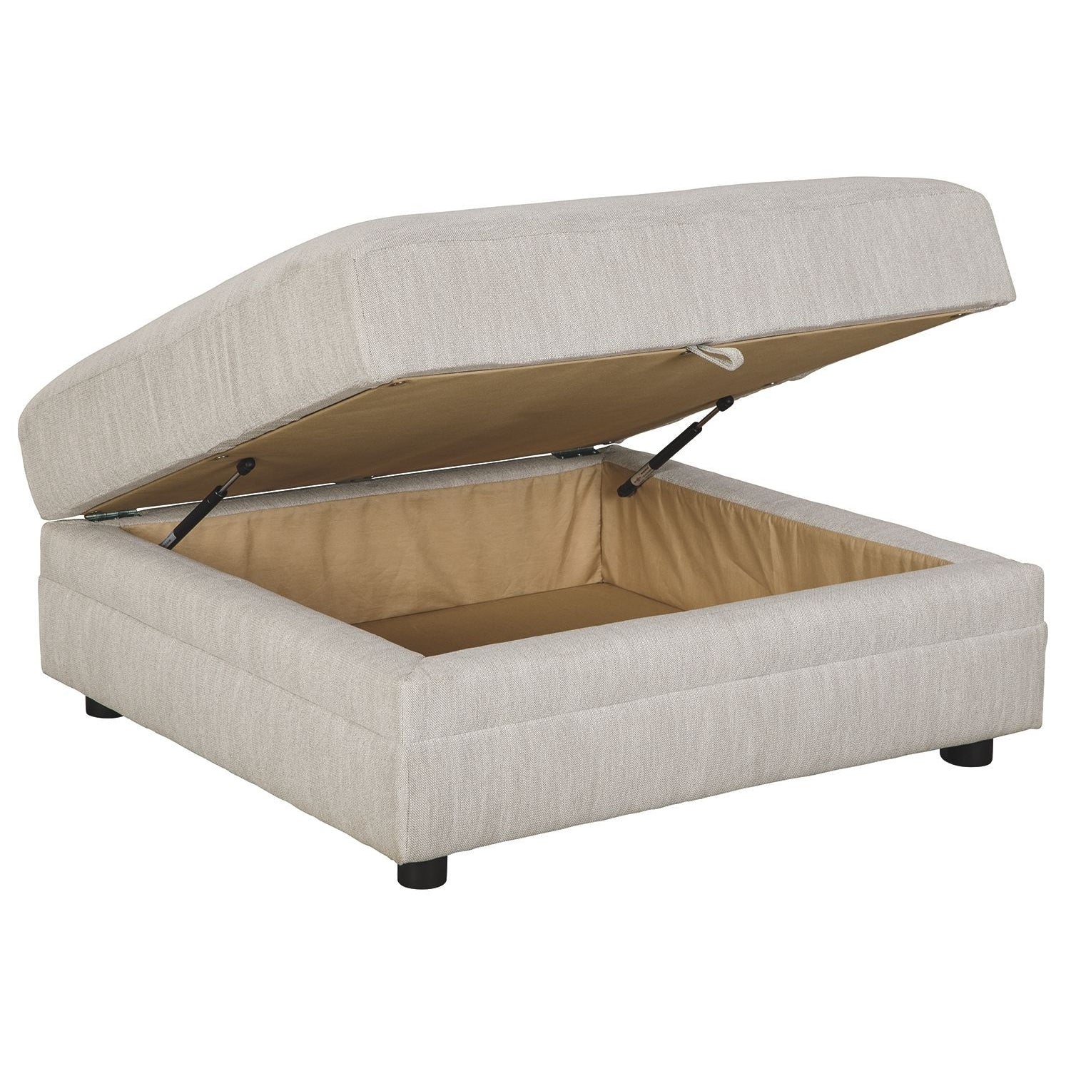 Neira - Fog - Ottoman With Storage - Image 10